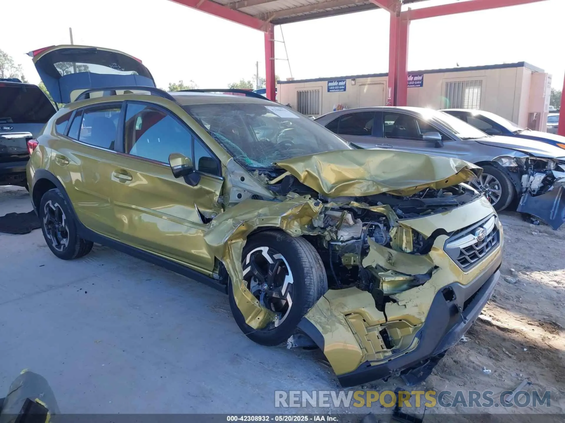 6 Photograph of a damaged car JF2GTHNC5MH291210 SUBARU CROSSTREK 2021