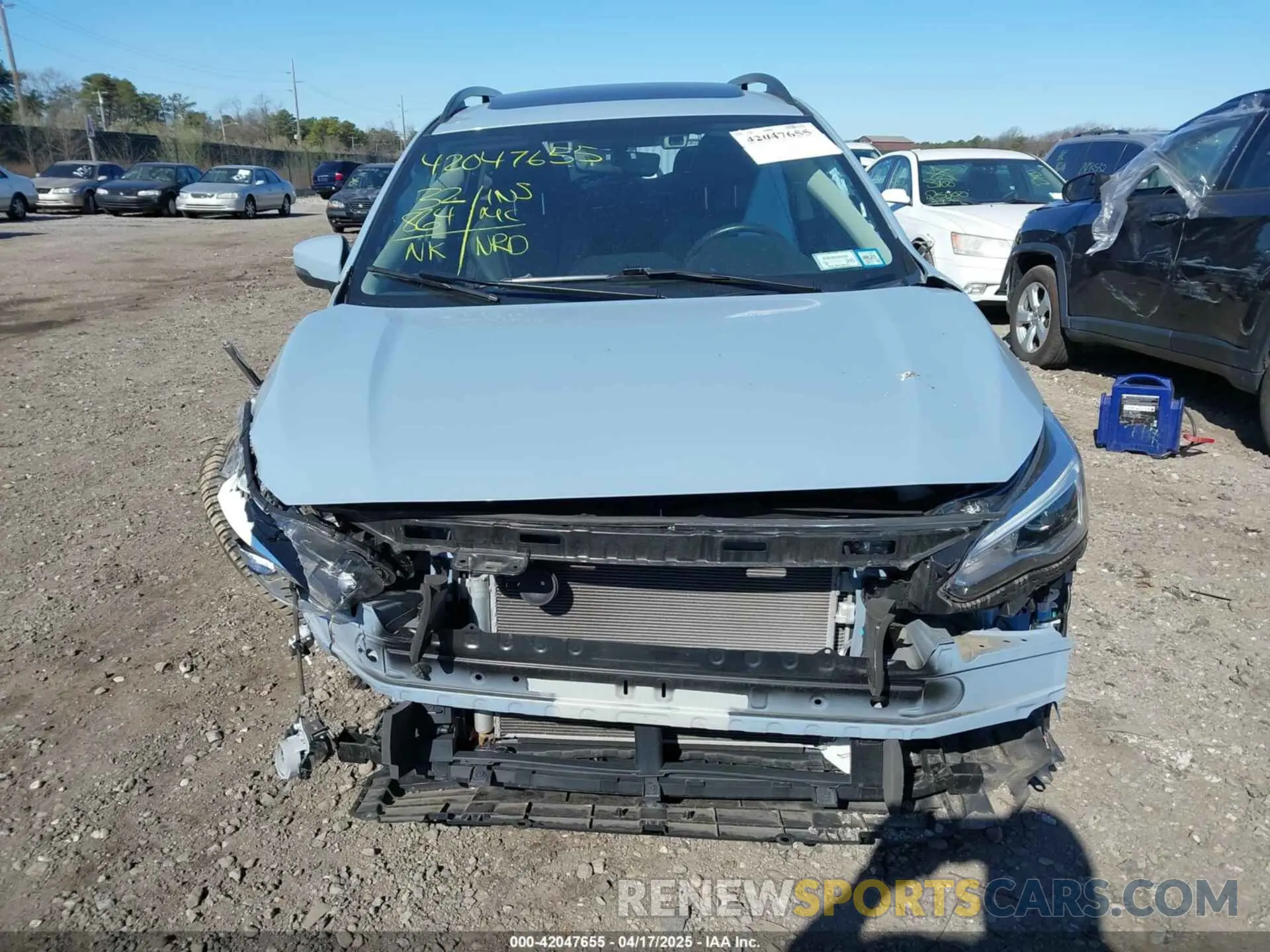 11 Фотография поврежденного автомобиля JF2GTHNC6M8207265 SUBARU CROSSTREK 2021