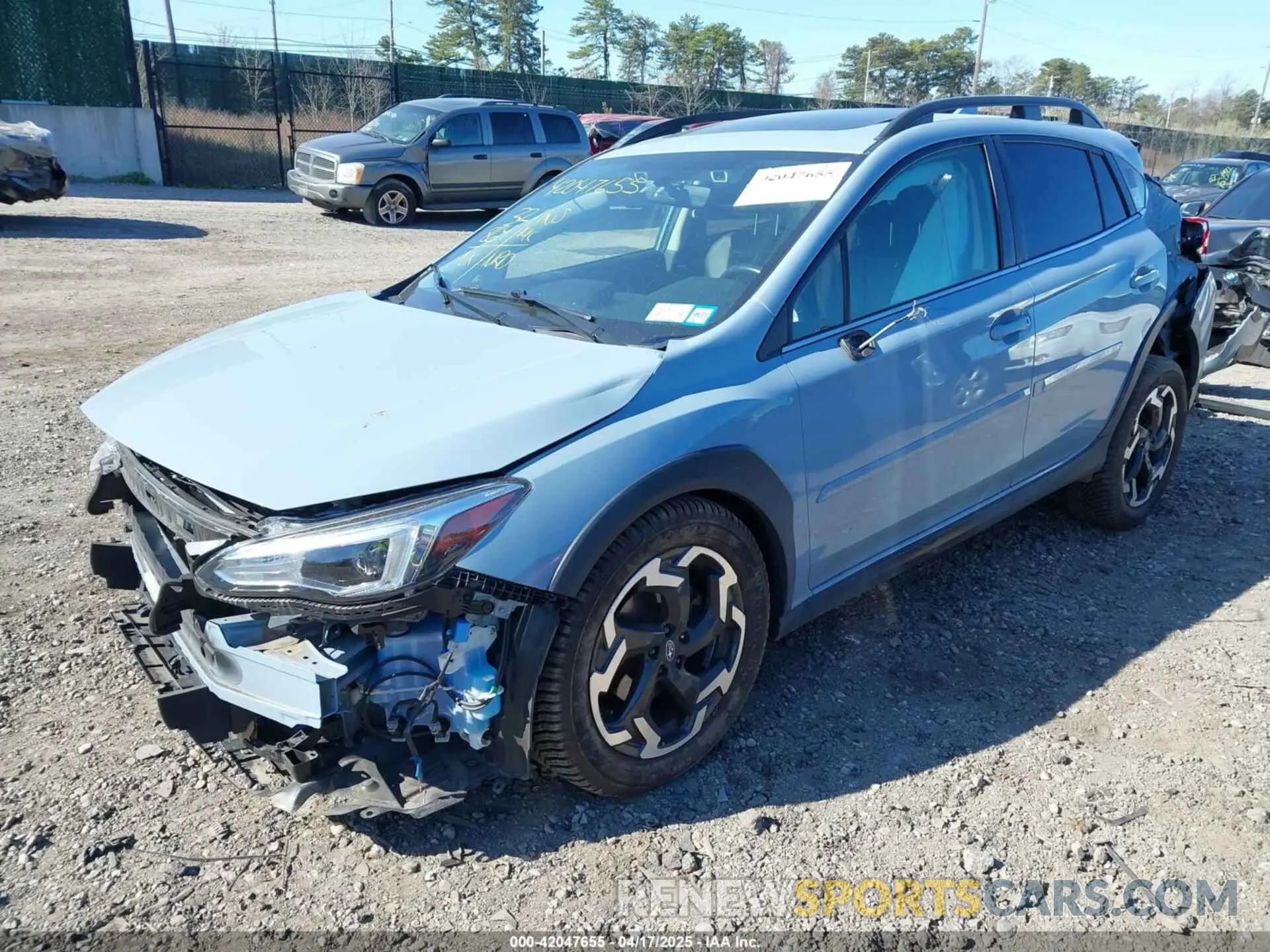 2 Фотография поврежденного автомобиля JF2GTHNC6M8207265 SUBARU CROSSTREK 2021