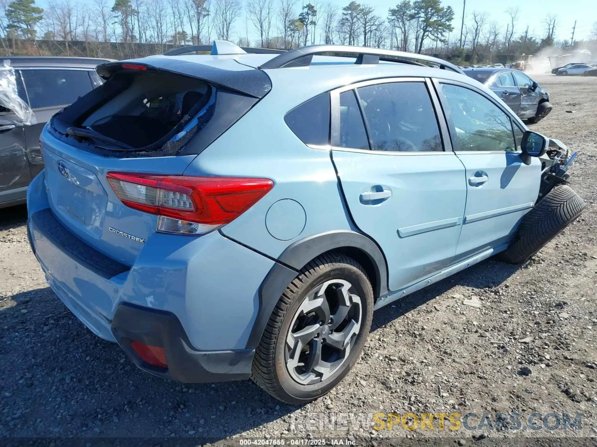 4 Фотография поврежденного автомобиля JF2GTHNC6M8207265 SUBARU CROSSTREK 2021