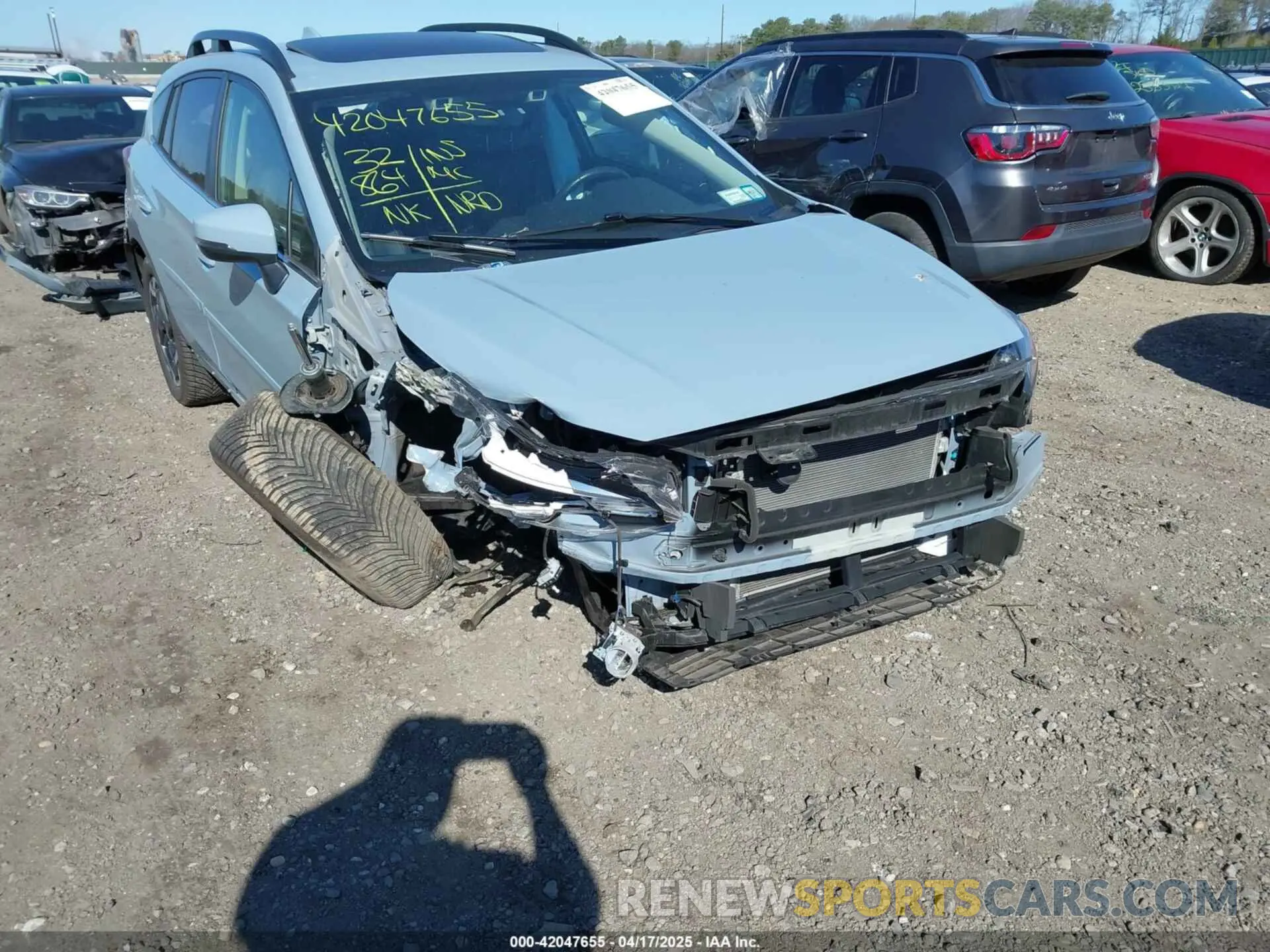 6 Фотография поврежденного автомобиля JF2GTHNC6M8207265 SUBARU CROSSTREK 2021