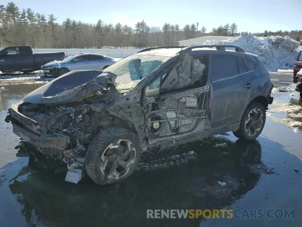 1 Фотография поврежденного автомобиля JF2GTHNC7M8320626 SUBARU CROSSTREK 2021