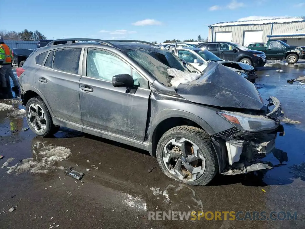 4 Фотография поврежденного автомобиля JF2GTHNC7M8320626 SUBARU CROSSTREK 2021