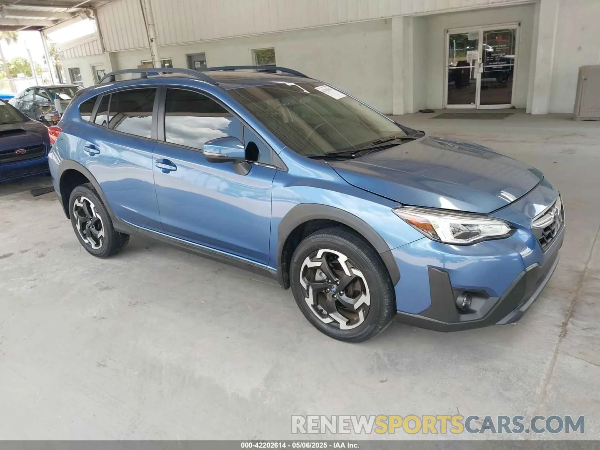 1 Photograph of a damaged car JF2GTHNC7MH218386 SUBARU CROSSTREK 2021