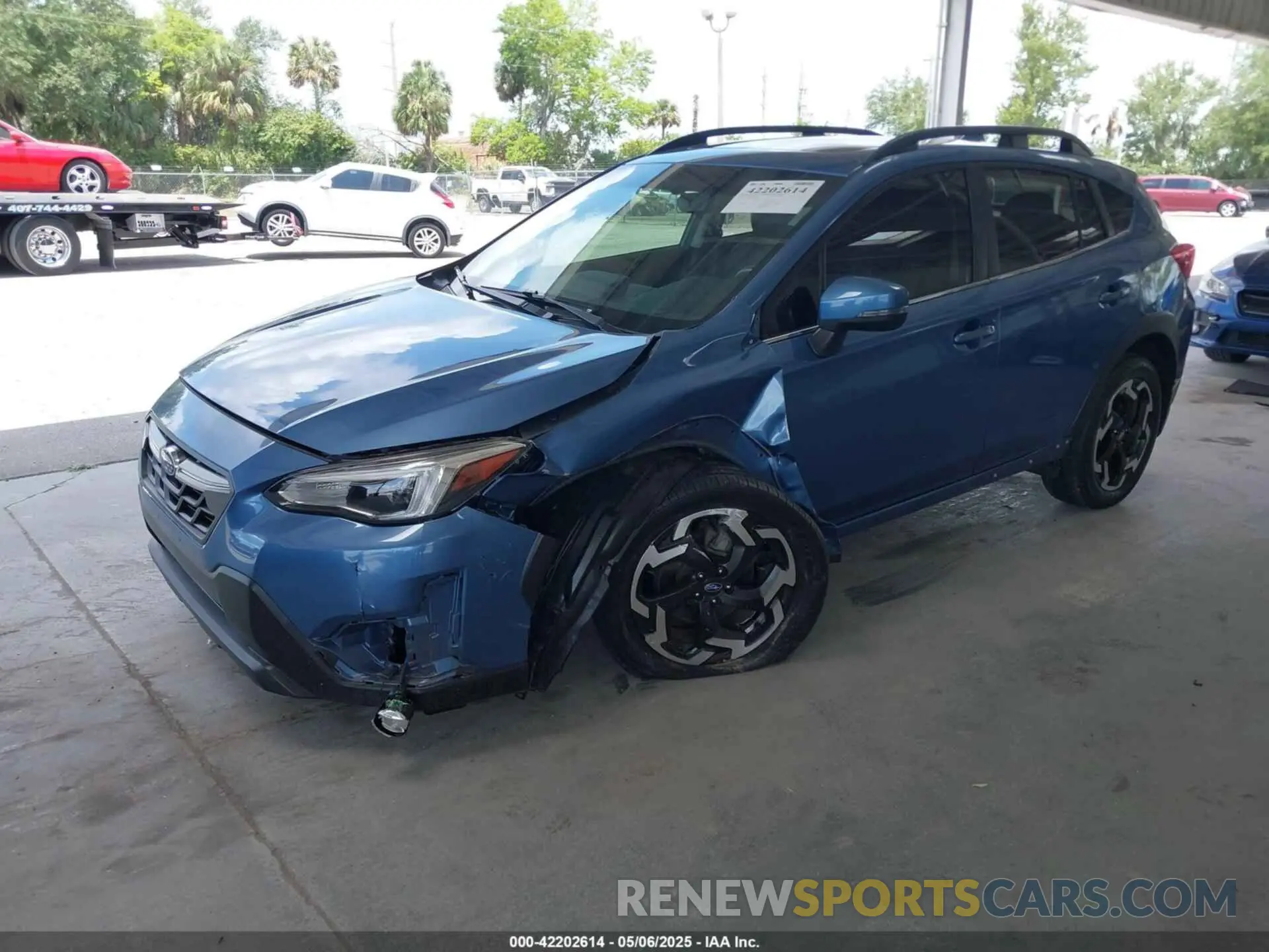2 Photograph of a damaged car JF2GTHNC7MH218386 SUBARU CROSSTREK 2021