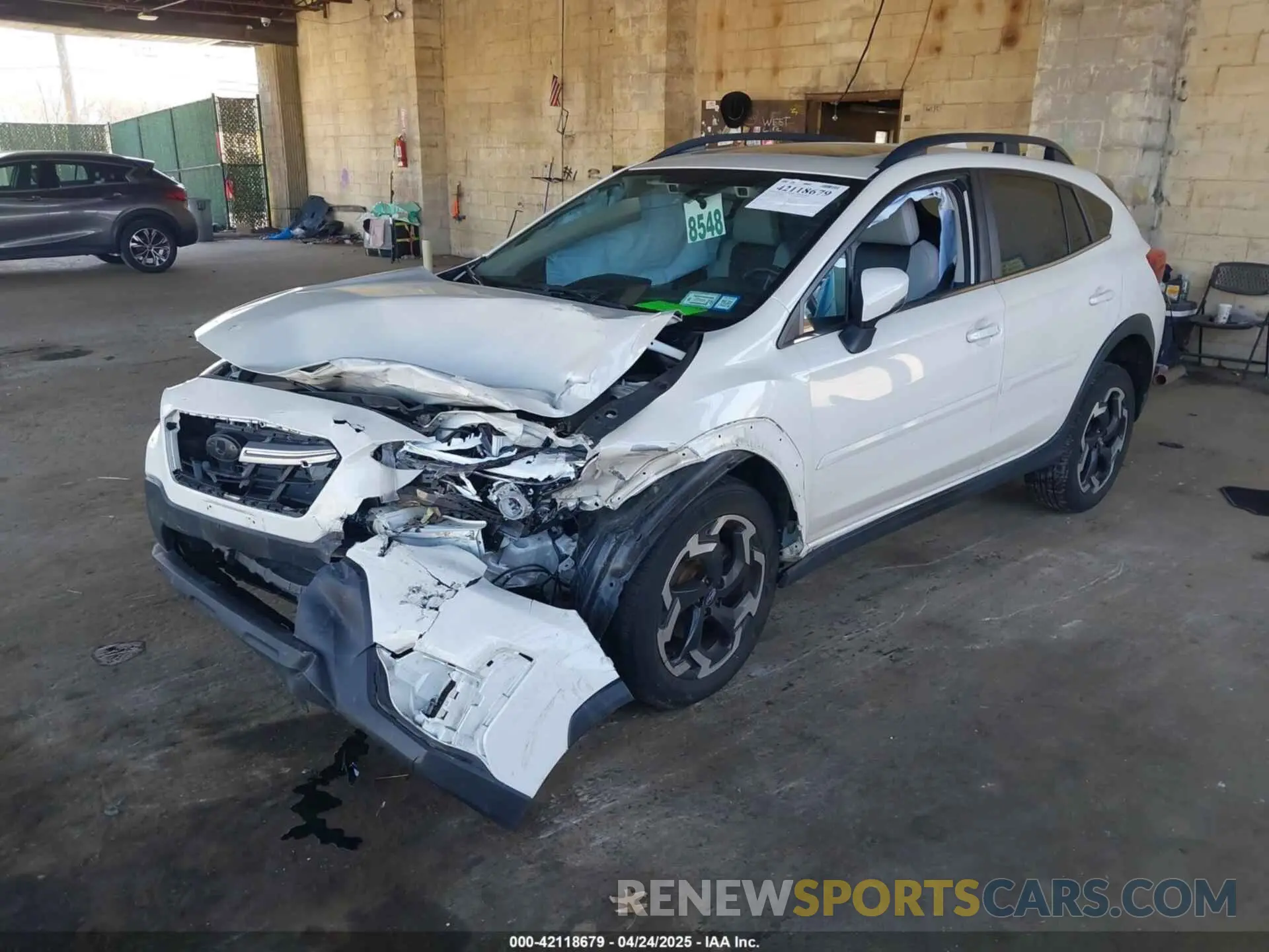 2 Фотография поврежденного автомобиля JF2GTHNC8M8330064 SUBARU CROSSTREK 2021