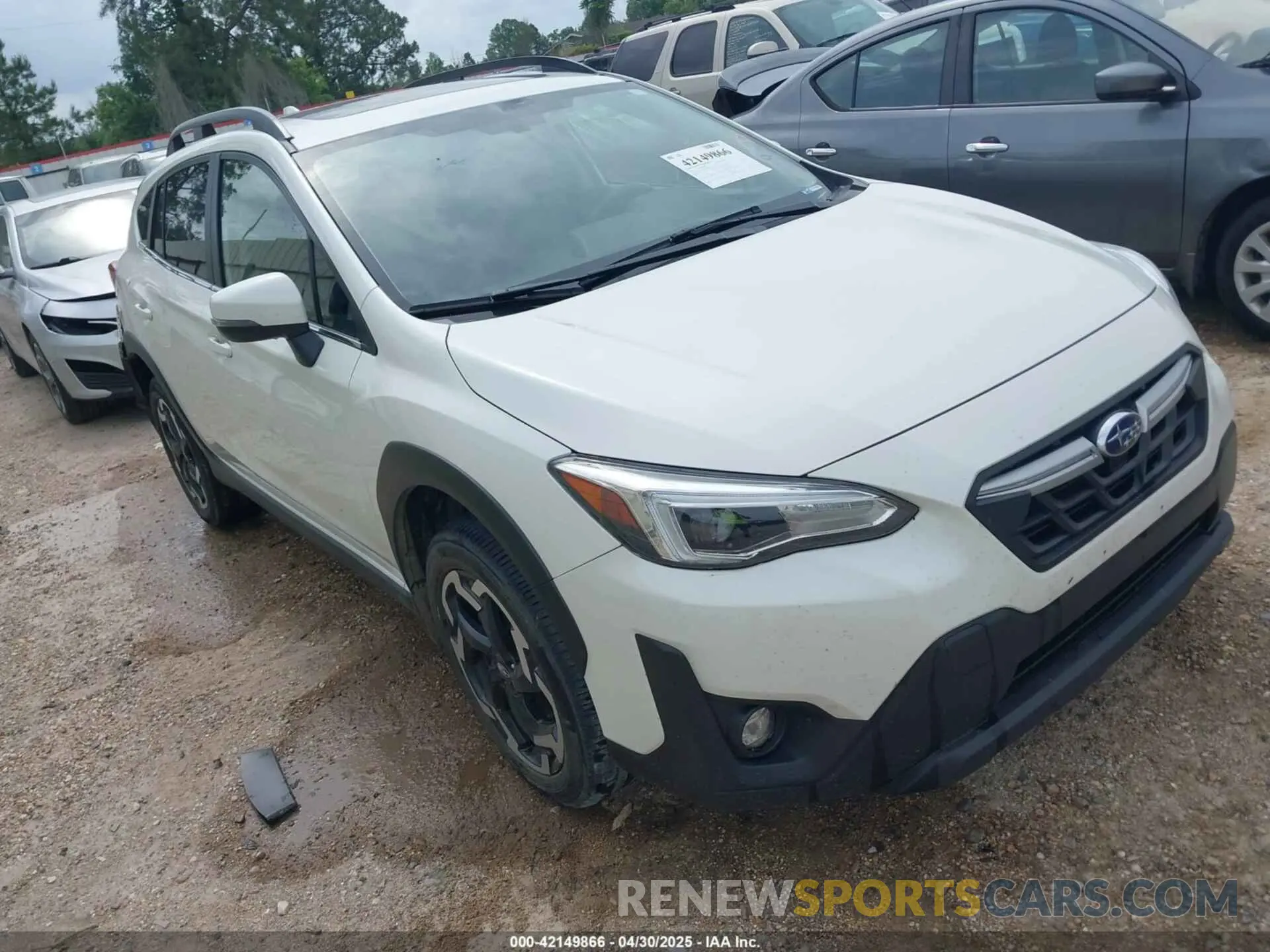 1 Photograph of a damaged car JF2GTHNC9MH685857 SUBARU CROSSTREK 2021