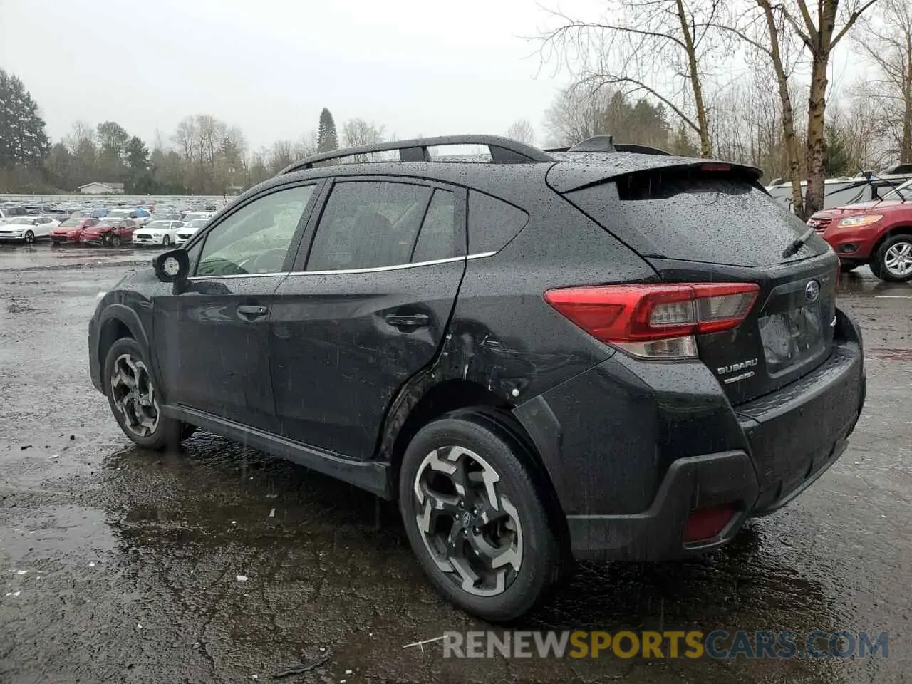 2 Photograph of a damaged car JF2GTHNCXM8650034 SUBARU CROSSTREK 2021