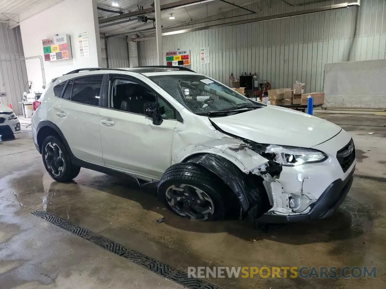 4 Photograph of a damaged car JF2GTHNCXMH681462 SUBARU CROSSTREK 2021