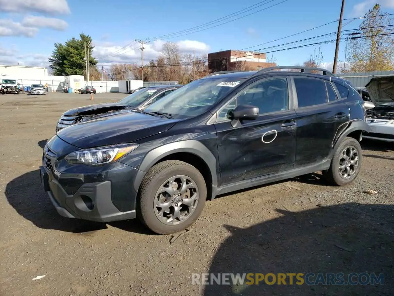 1 Фотография поврежденного автомобиля JF2GTHRC2MH296049 SUBARU CROSSTREK 2021