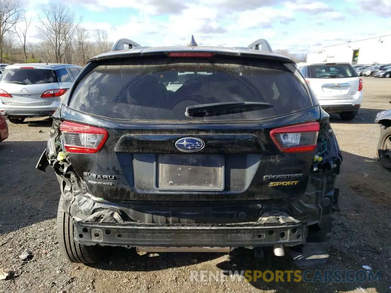 6 Фотография поврежденного автомобиля JF2GTHRC2MH296049 SUBARU CROSSTREK 2021