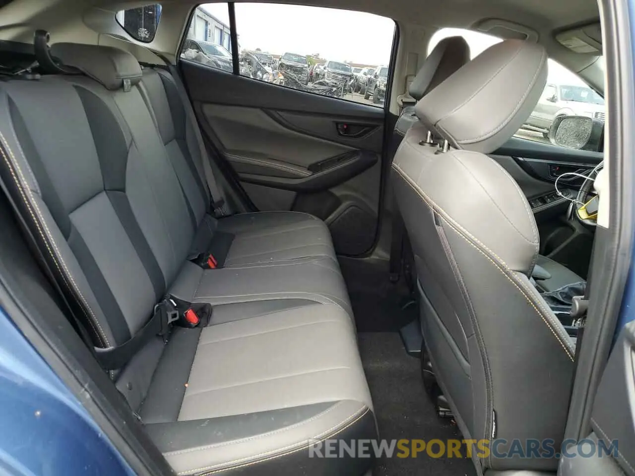 10 Photograph of a damaged car JF2GTHRC2MH377228 SUBARU CROSSTREK 2021