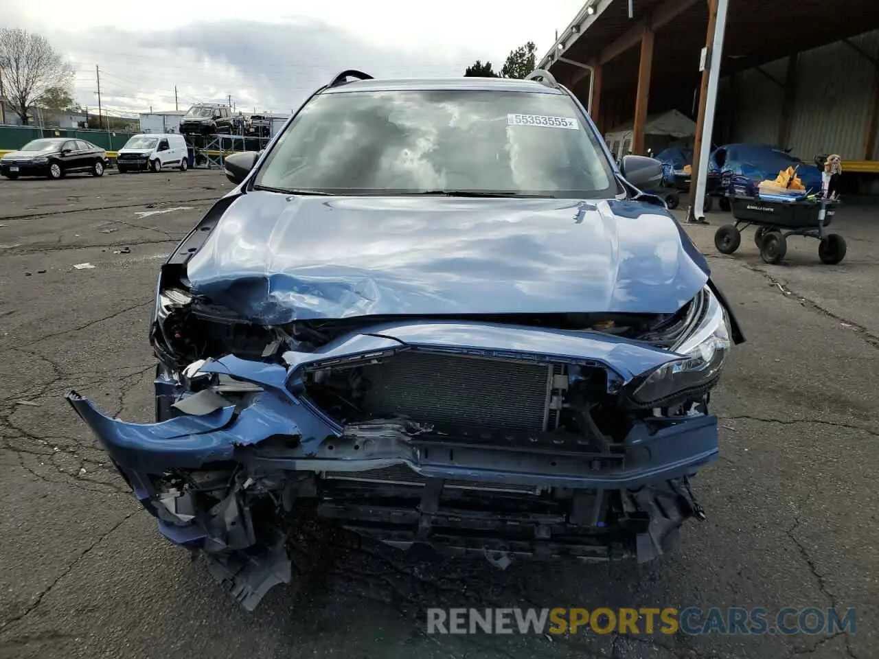 5 Photograph of a damaged car JF2GTHRC2MH377228 SUBARU CROSSTREK 2021