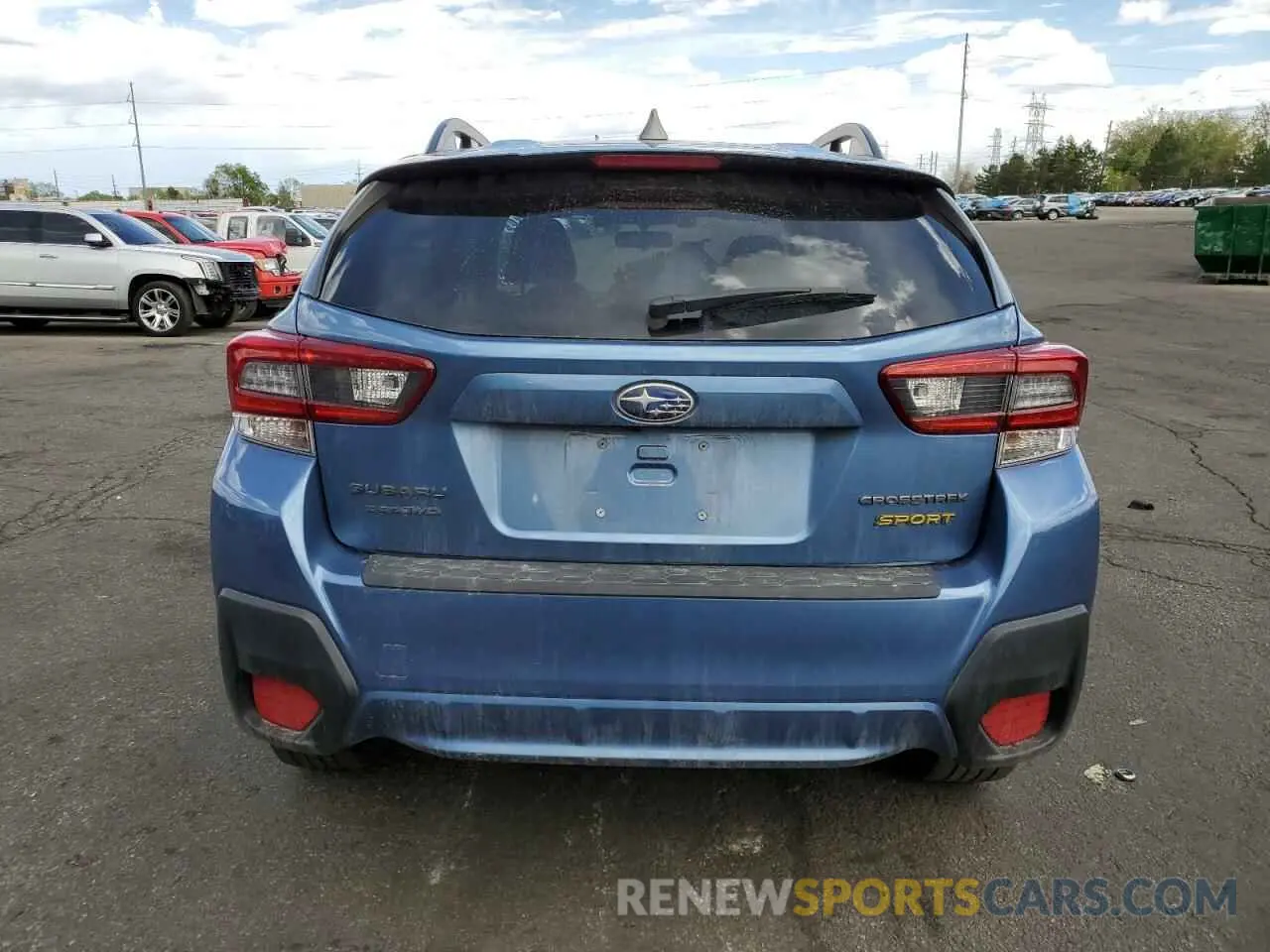 6 Photograph of a damaged car JF2GTHRC2MH377228 SUBARU CROSSTREK 2021
