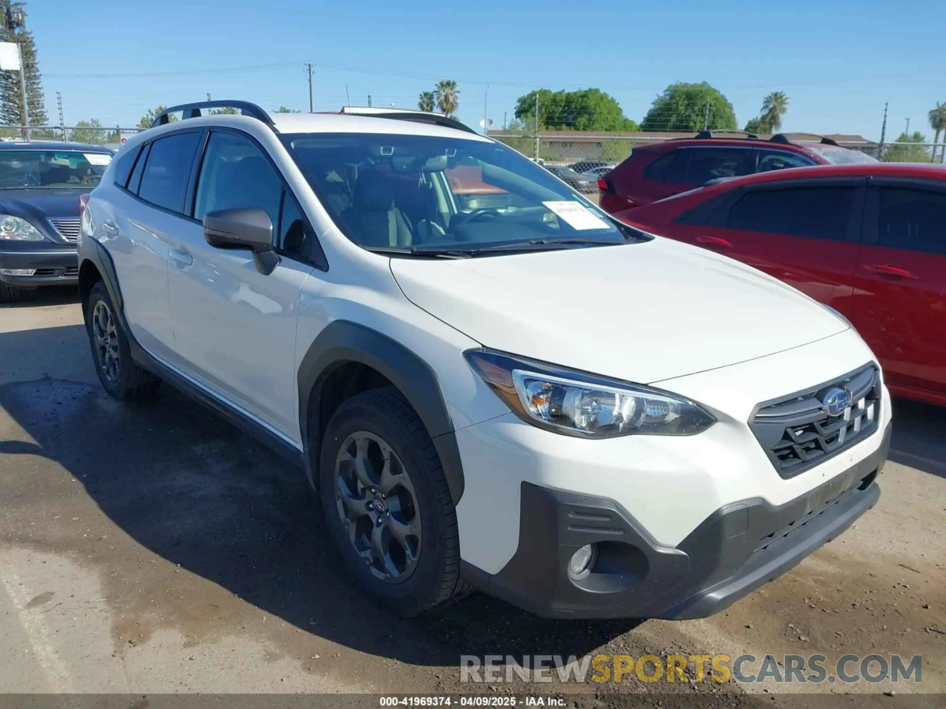 1 Photograph of a damaged car JF2GTHRC6MH387289 SUBARU CROSSTREK 2021