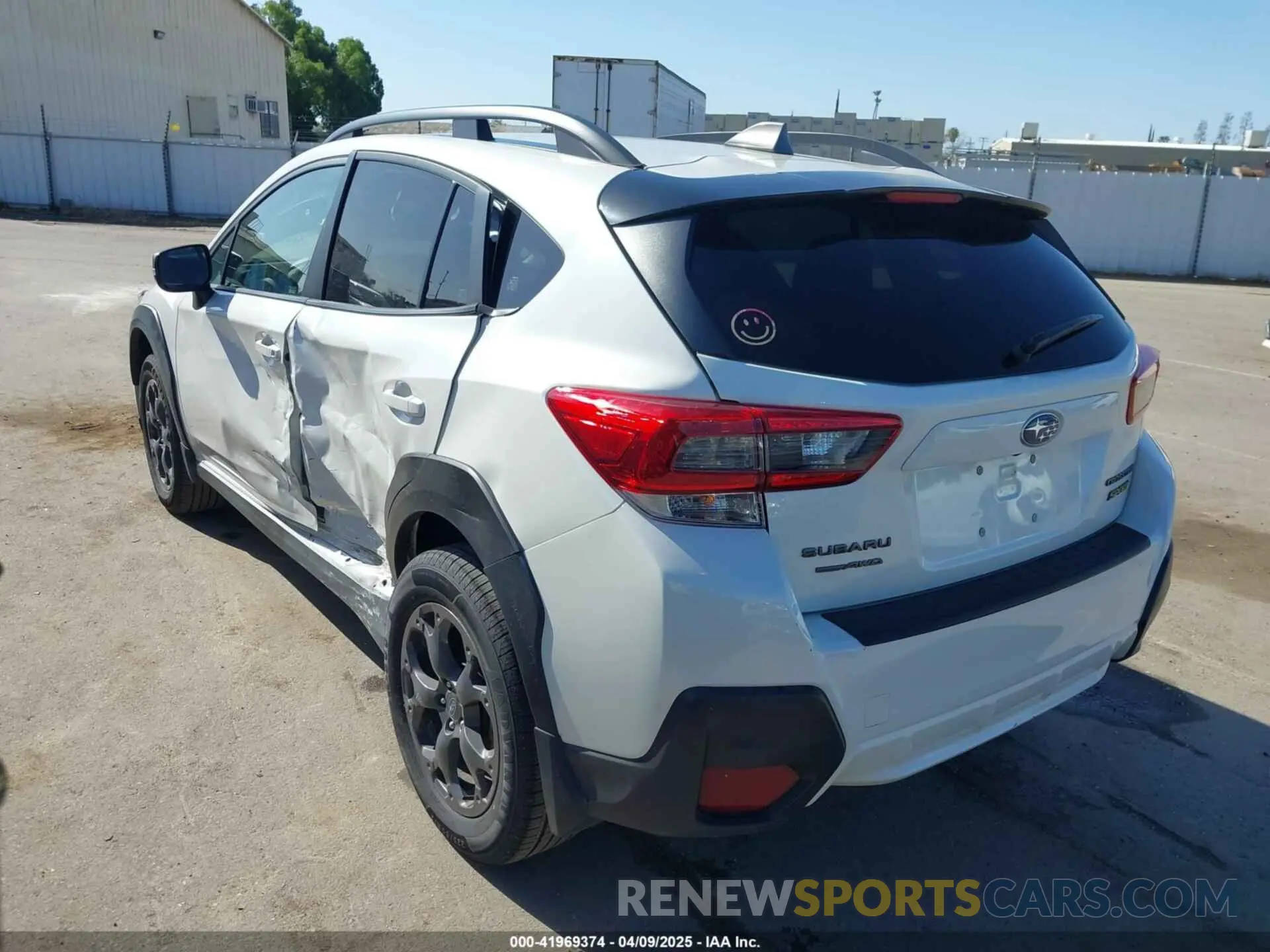 3 Photograph of a damaged car JF2GTHRC6MH387289 SUBARU CROSSTREK 2021