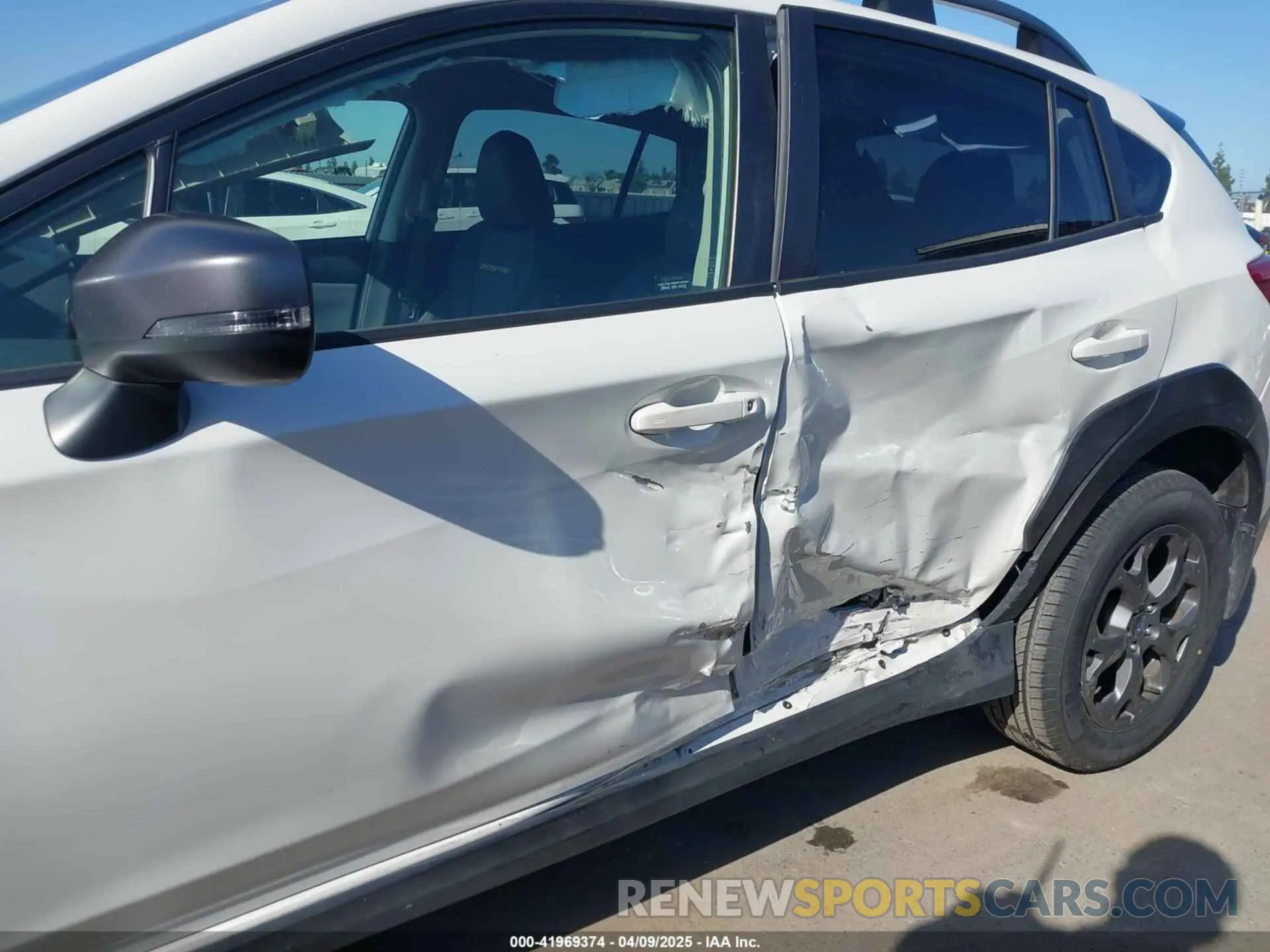 6 Photograph of a damaged car JF2GTHRC6MH387289 SUBARU CROSSTREK 2021