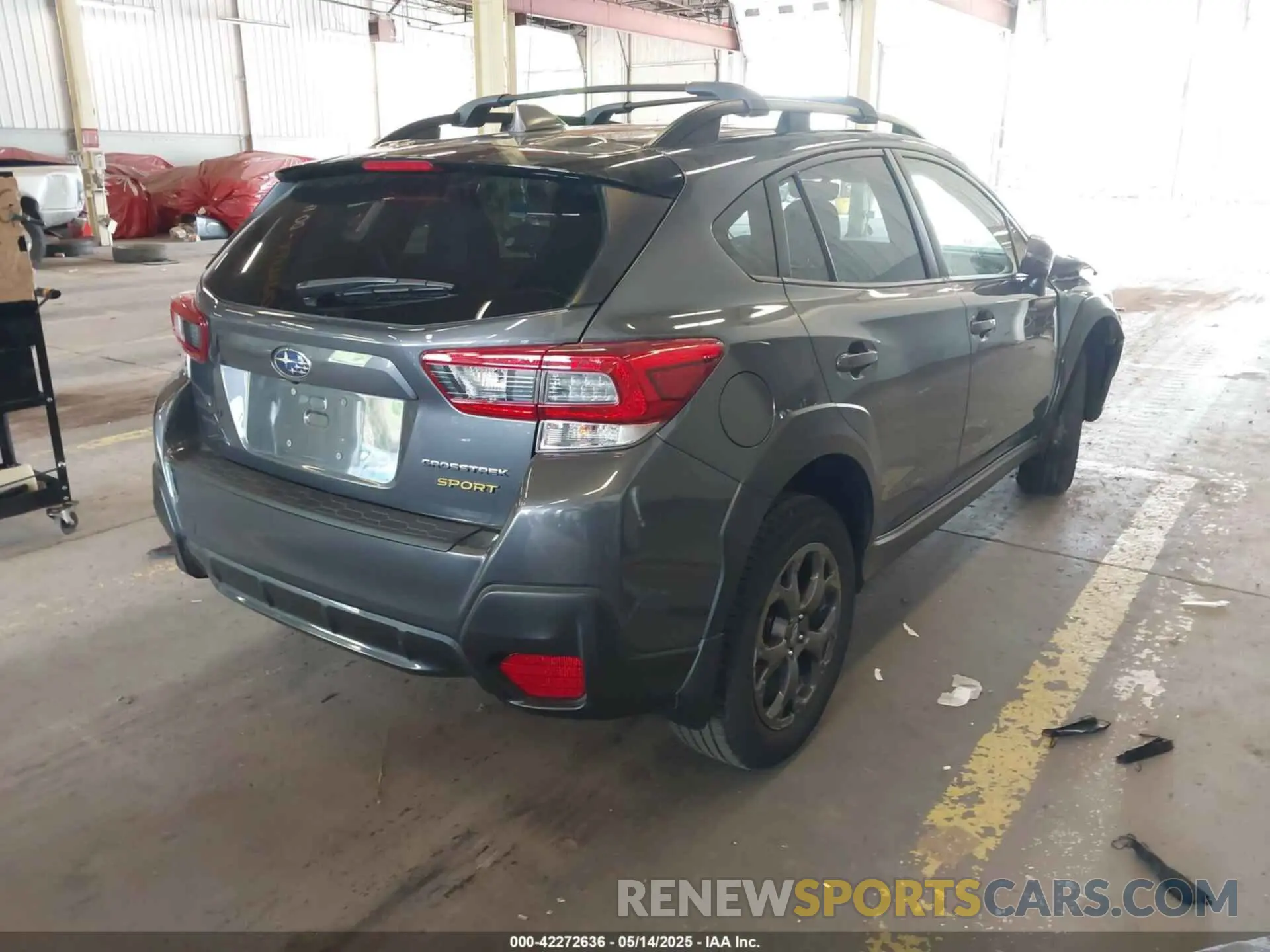 4 Photograph of a damaged car JF2GTHRC8MH387956 SUBARU CROSSTREK 2021