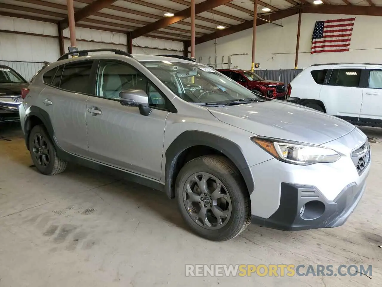 4 Photograph of a damaged car JF2GTHRC9MH343058 SUBARU CROSSTREK 2021