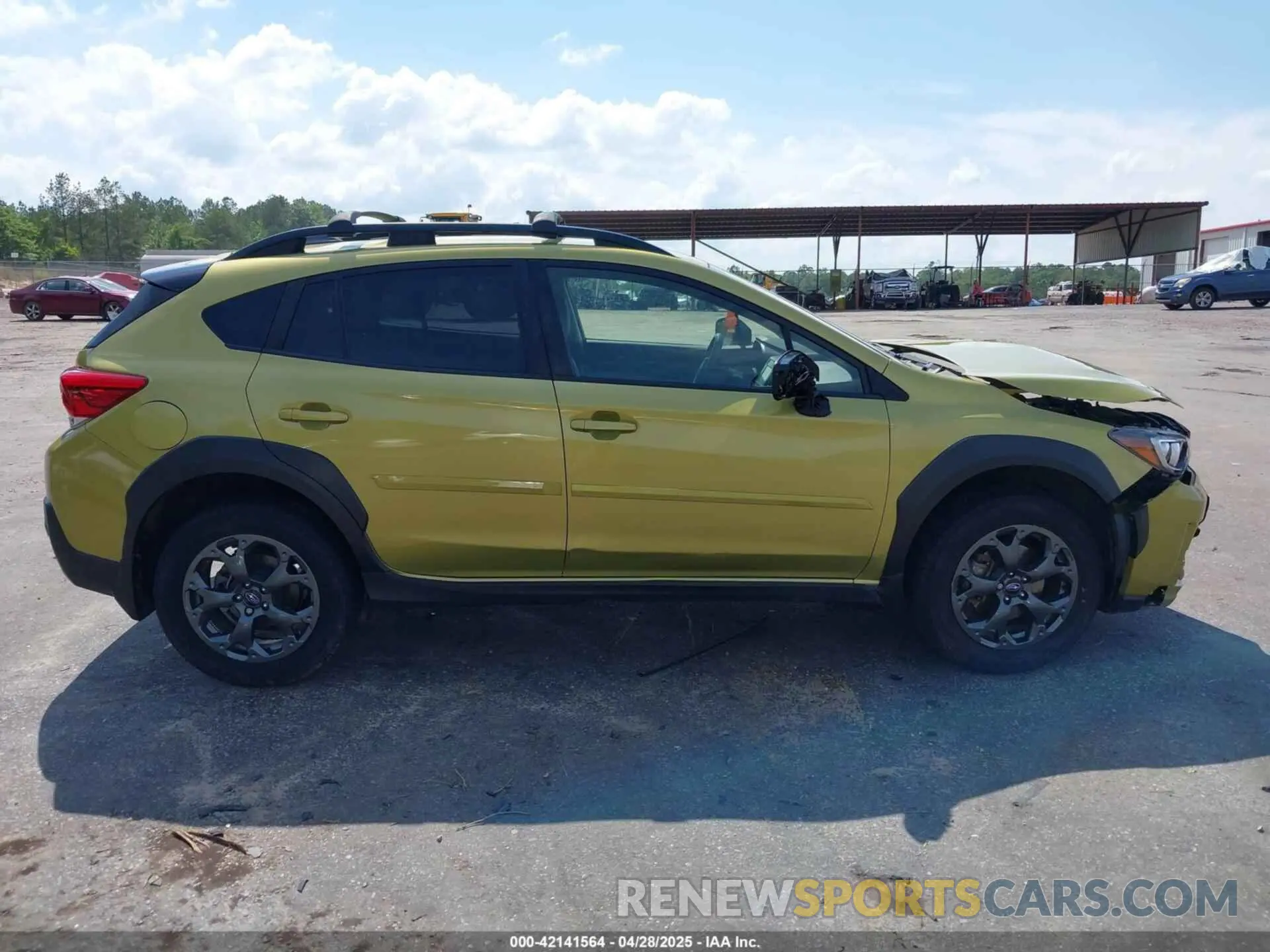14 Photograph of a damaged car JF2GTHRC9MH658829 SUBARU CROSSTREK 2021