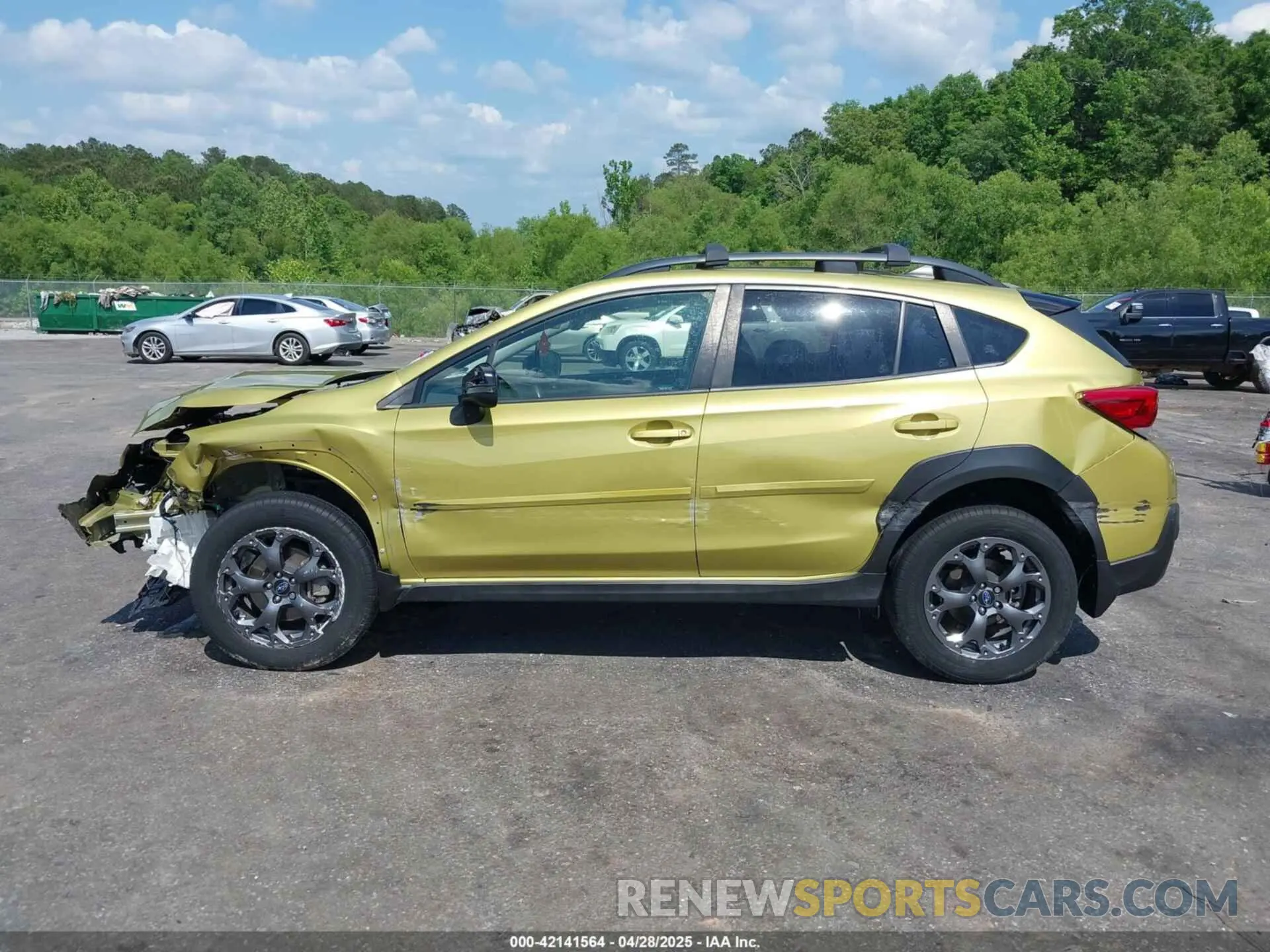 15 Photograph of a damaged car JF2GTHRC9MH658829 SUBARU CROSSTREK 2021