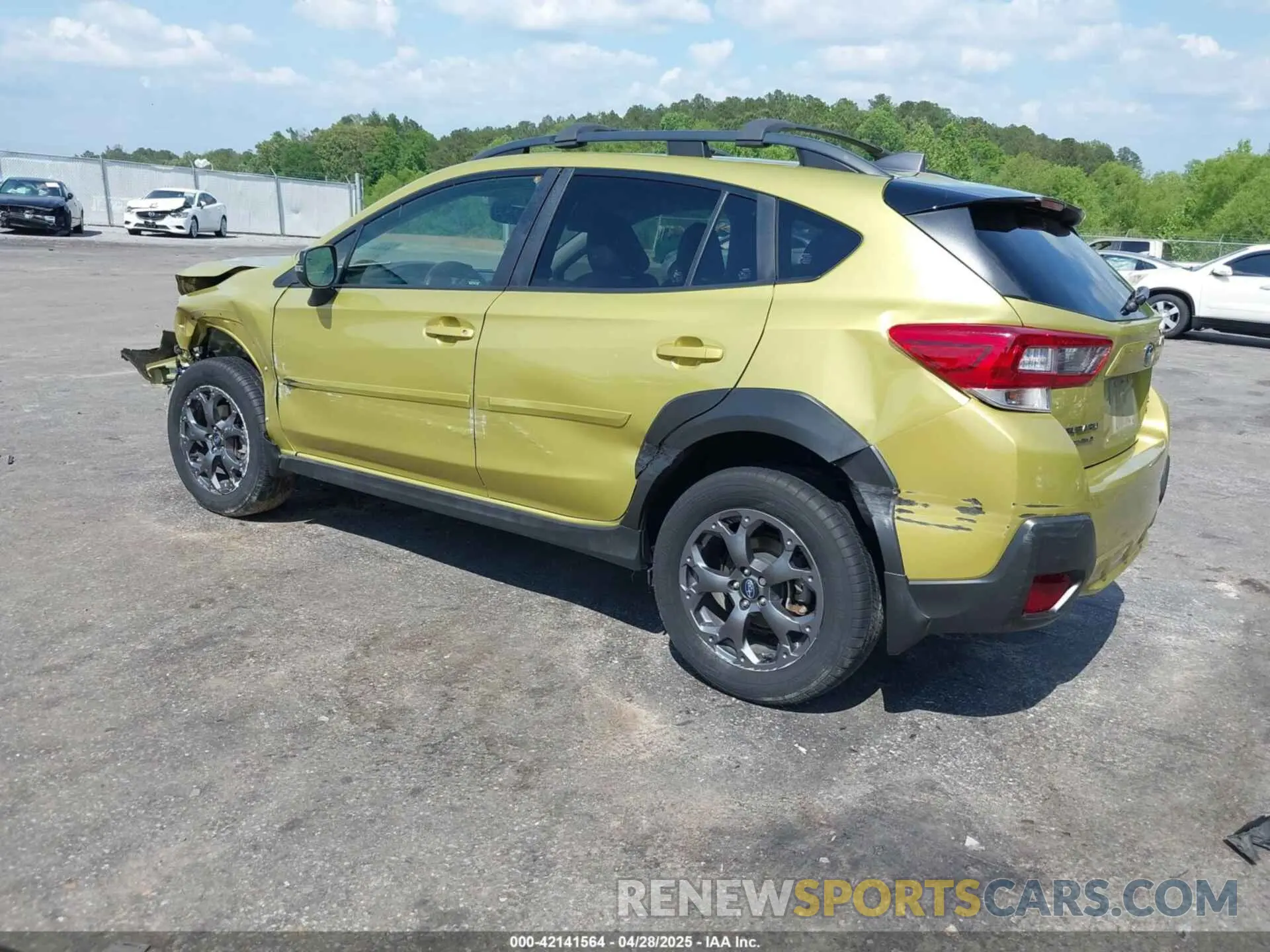 3 Photograph of a damaged car JF2GTHRC9MH658829 SUBARU CROSSTREK 2021