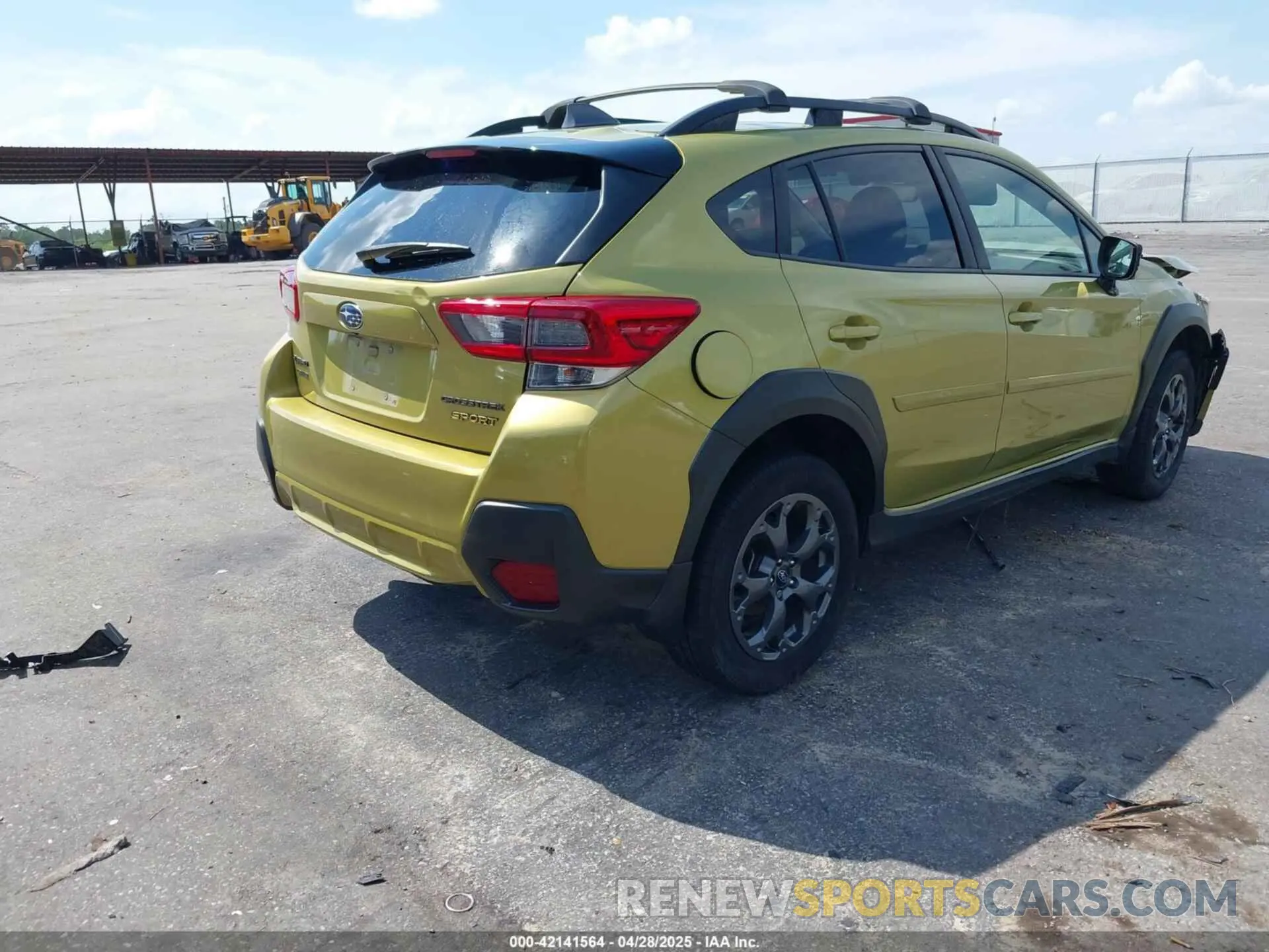 4 Photograph of a damaged car JF2GTHRC9MH658829 SUBARU CROSSTREK 2021