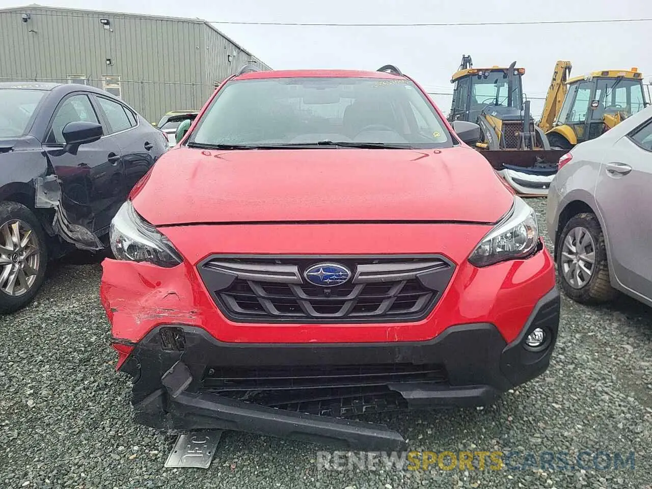 5 Фотография поврежденного автомобиля JF2GTHSC0MH215432 SUBARU CROSSTREK 2021