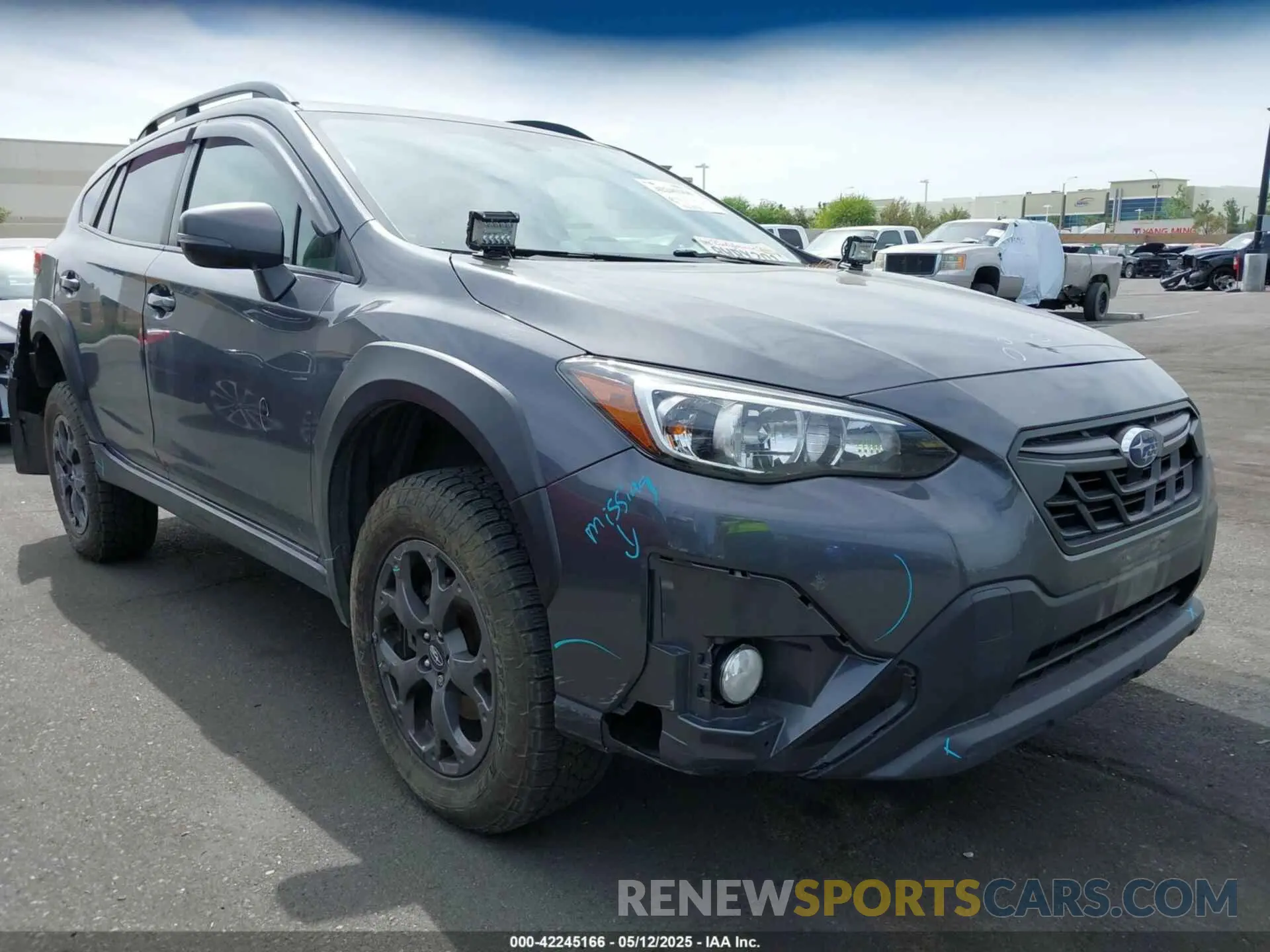 1 Фотография поврежденного автомобиля JF2GTHSC0MH269569 SUBARU CROSSTREK 2021