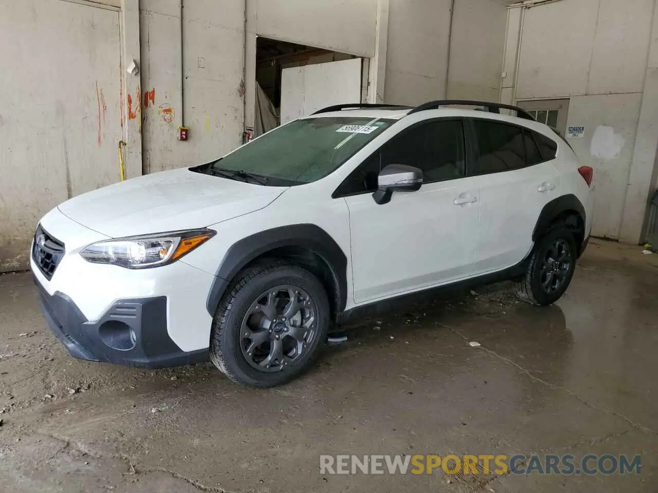 1 Photograph of a damaged car JF2GTHSC0MH304238 SUBARU CROSSTREK 2021