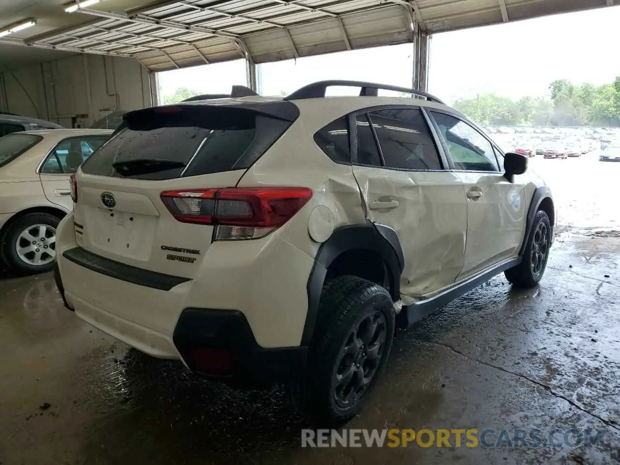 3 Photograph of a damaged car JF2GTHSC0MH304238 SUBARU CROSSTREK 2021