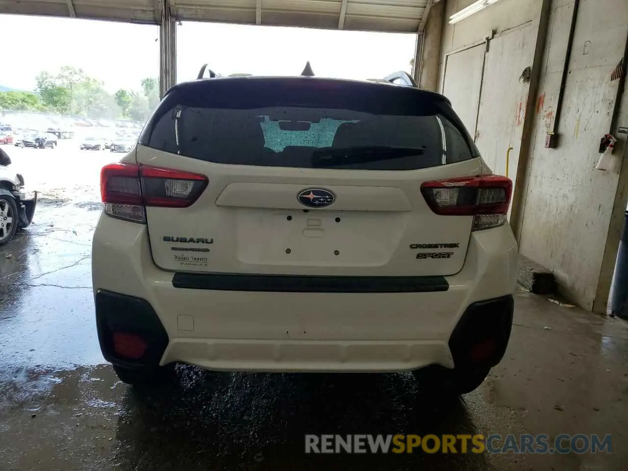 6 Photograph of a damaged car JF2GTHSC0MH304238 SUBARU CROSSTREK 2021