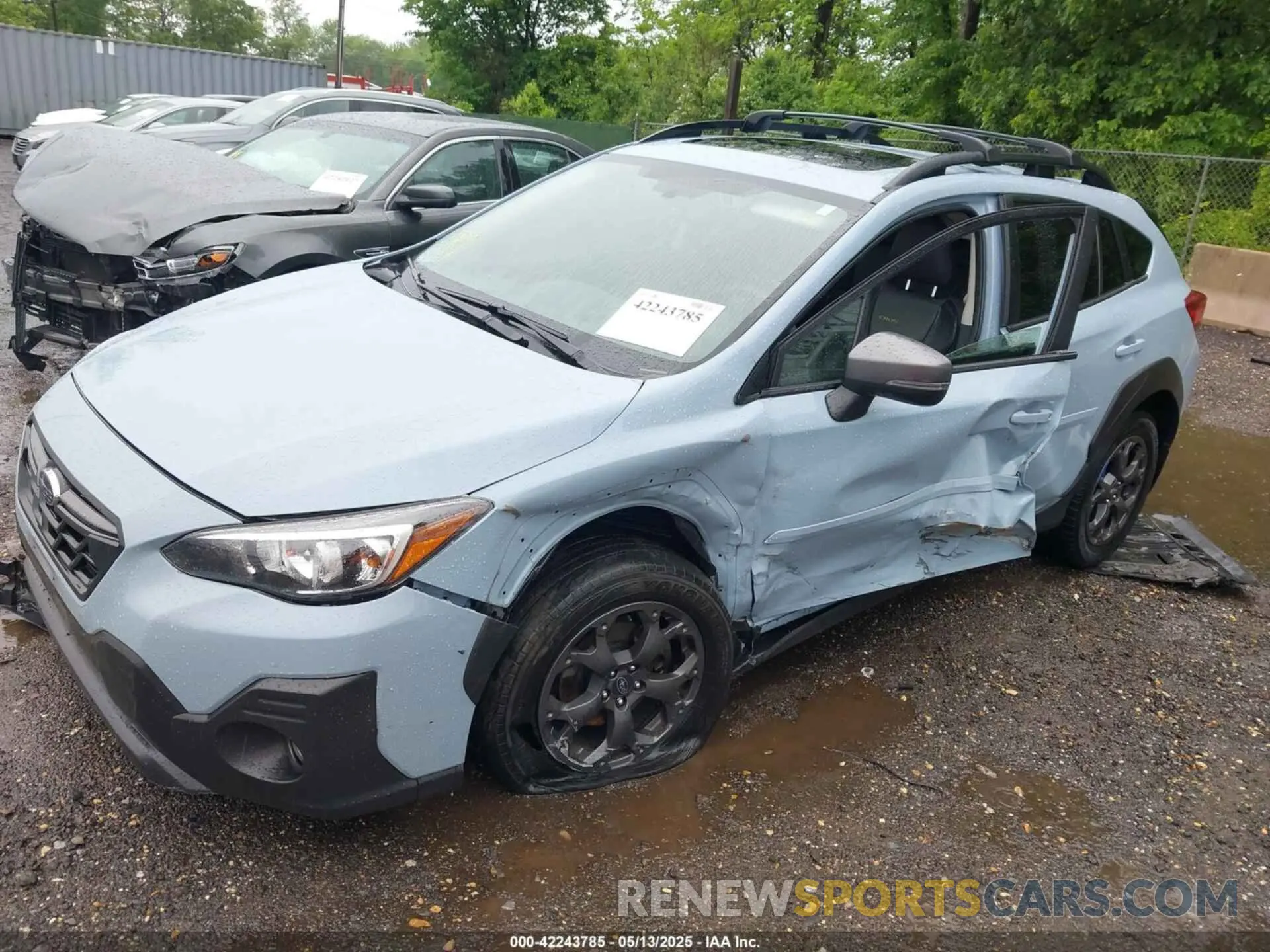 2 Photograph of a damaged car JF2GTHSC0MH389842 SUBARU CROSSTREK 2021