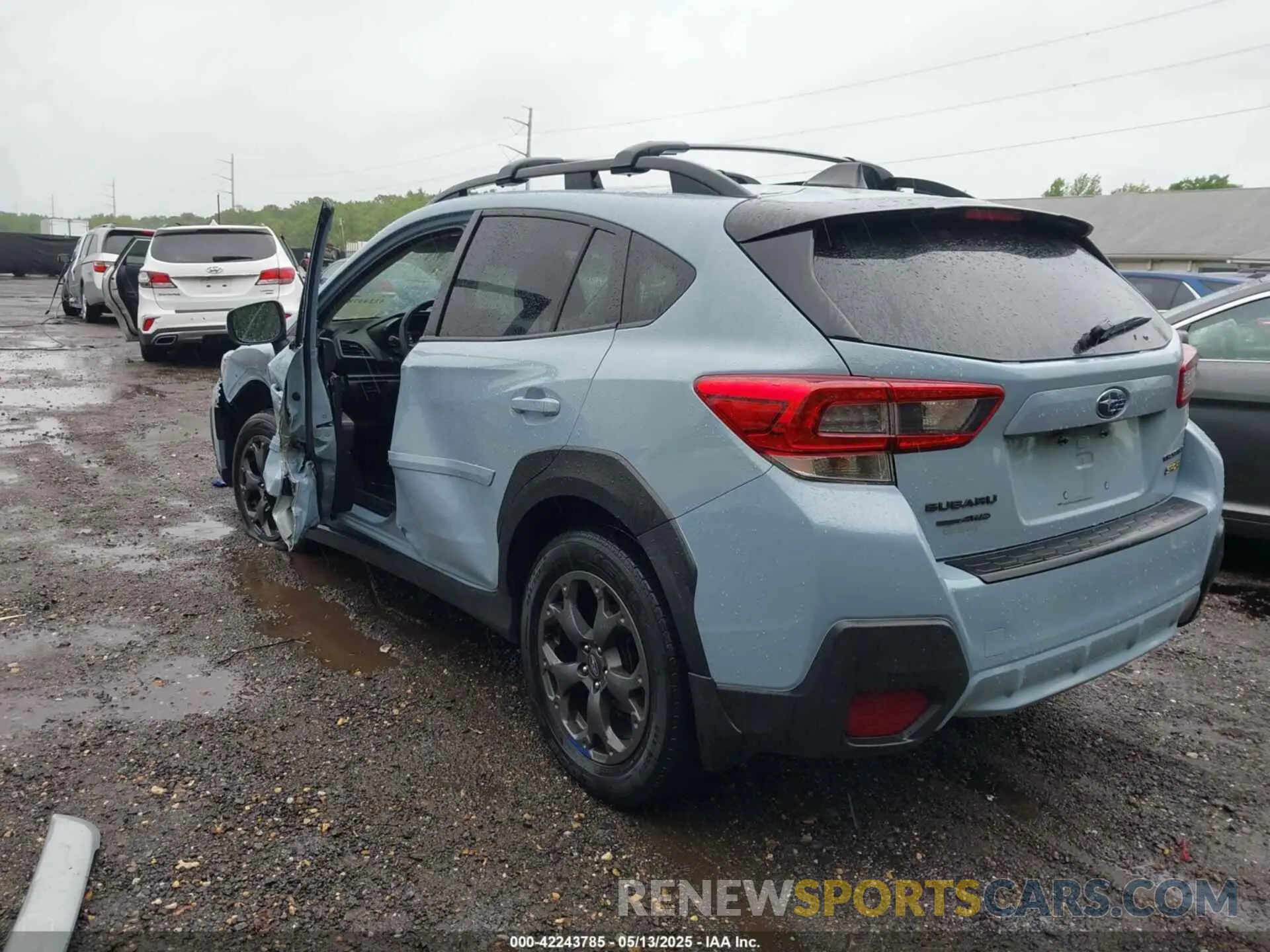 3 Photograph of a damaged car JF2GTHSC0MH389842 SUBARU CROSSTREK 2021