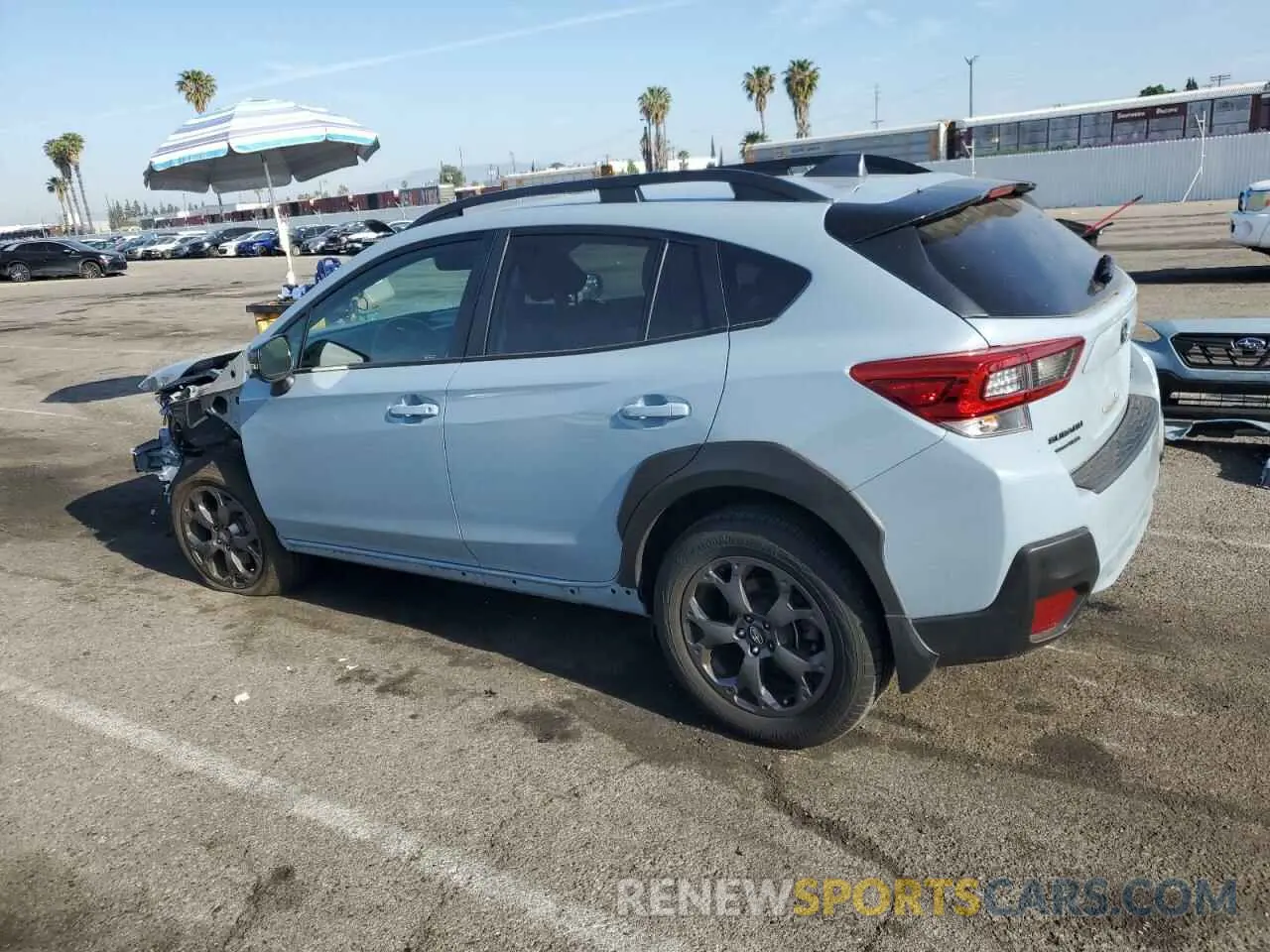 2 Фотография поврежденного автомобиля JF2GTHSC3MH360089 SUBARU CROSSTREK 2021