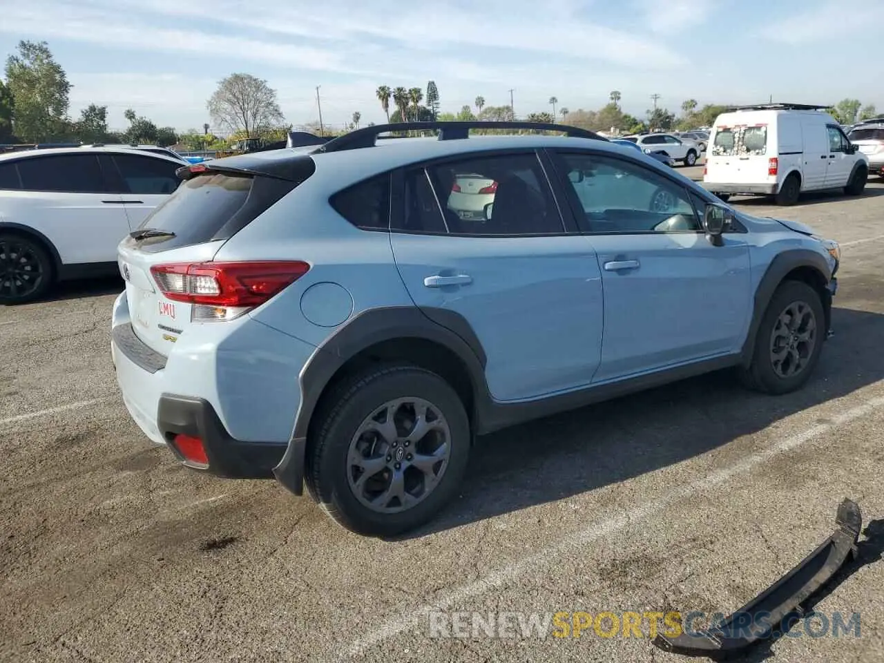 3 Фотография поврежденного автомобиля JF2GTHSC3MH360089 SUBARU CROSSTREK 2021