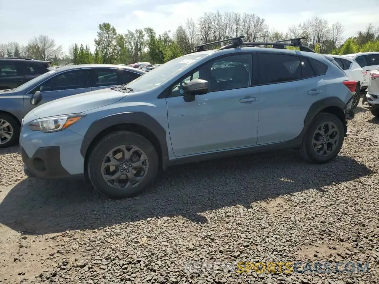 1 Photograph of a damaged car JF2GTHSC4MH227860 SUBARU CROSSTREK 2021