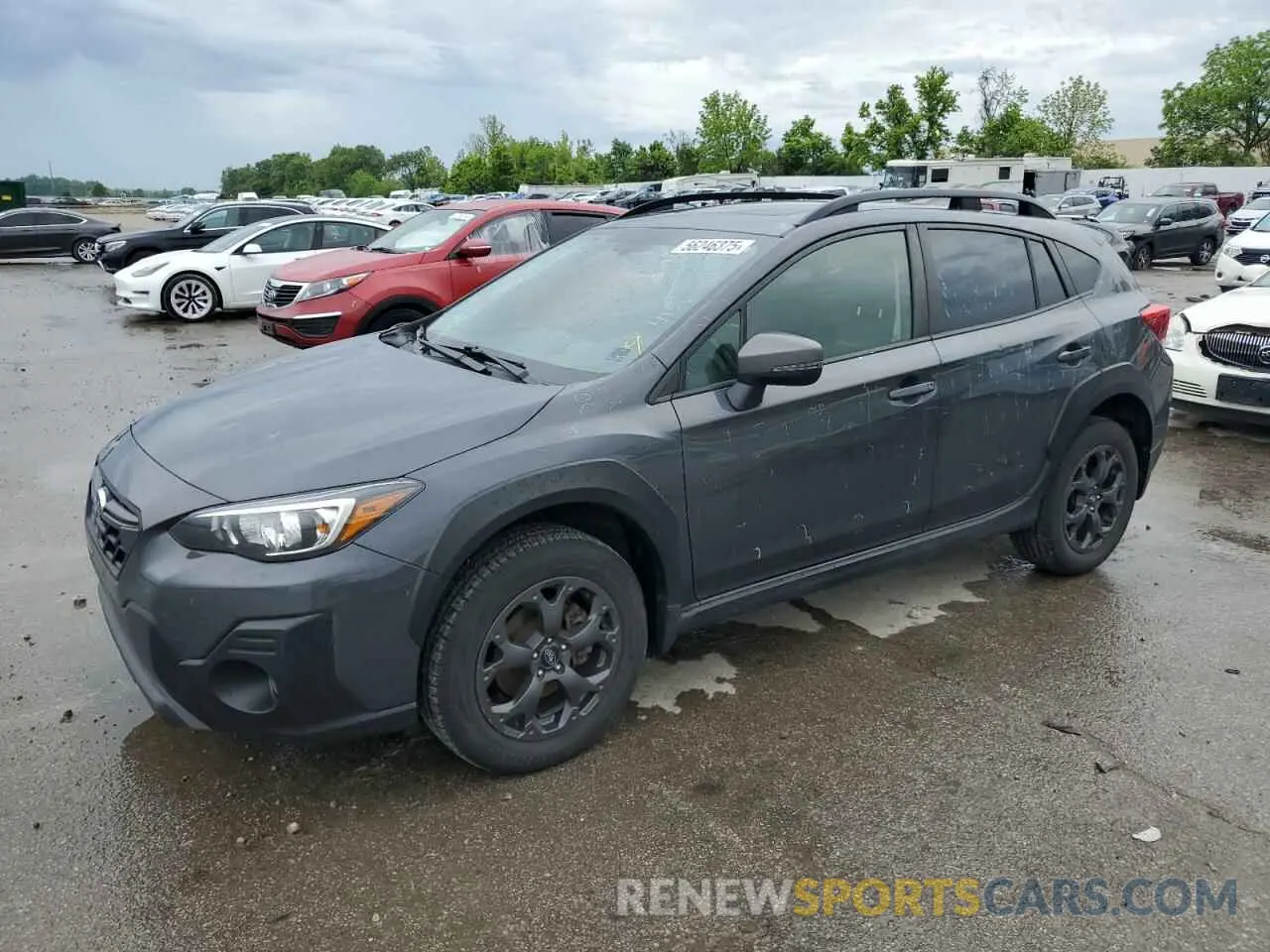 1 Фотография поврежденного автомобиля JF2GTHSC4MH356326 SUBARU CROSSTREK 2021