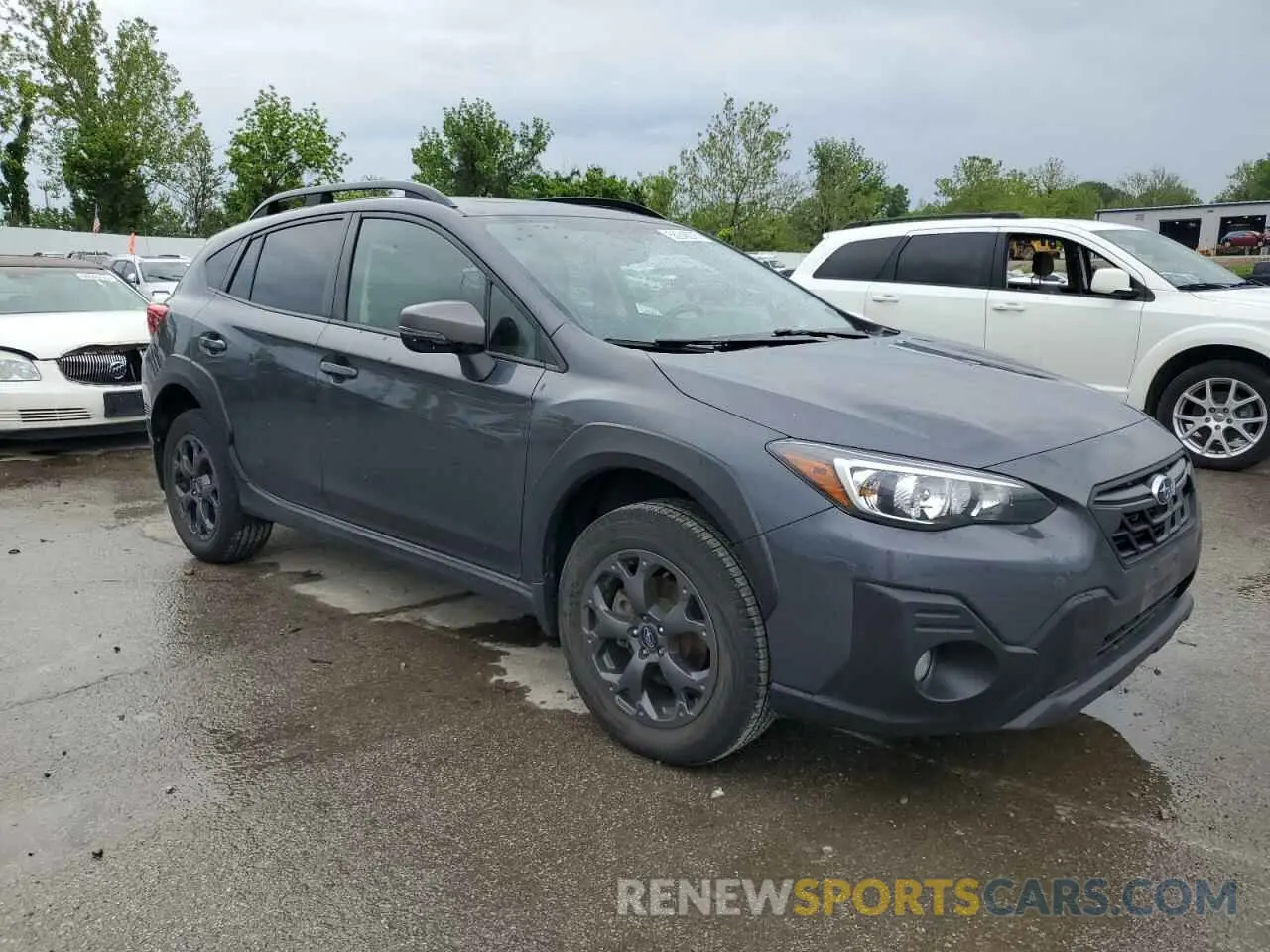 4 Фотография поврежденного автомобиля JF2GTHSC4MH356326 SUBARU CROSSTREK 2021
