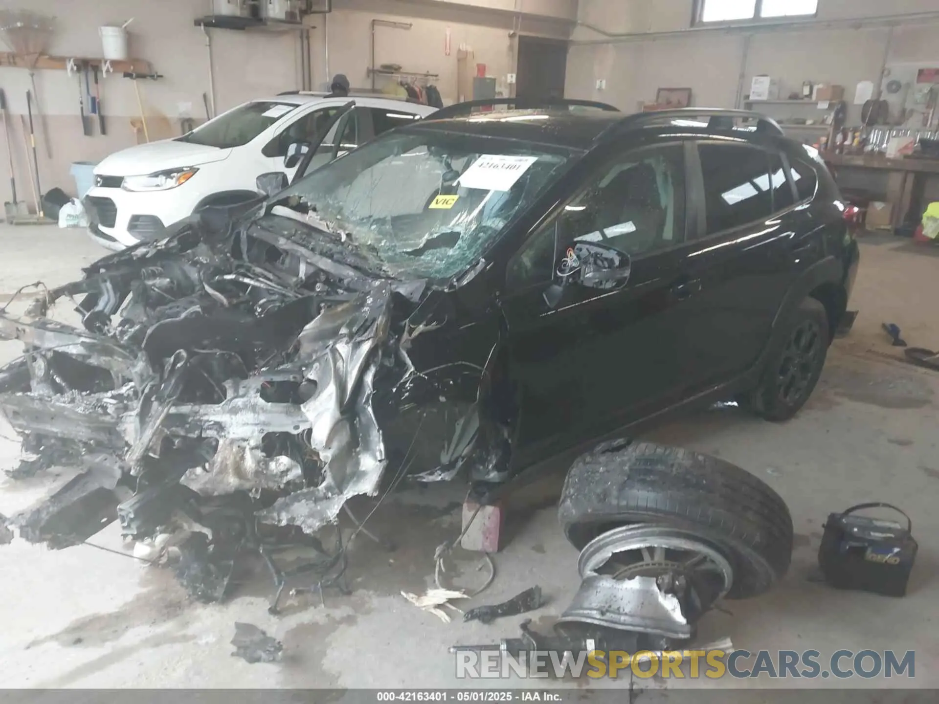 2 Photograph of a damaged car JF2GTHSC4MH383834 SUBARU CROSSTREK 2021