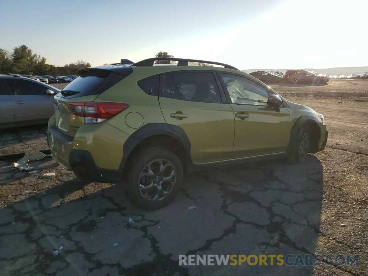 3 Photograph of a damaged car JF2GTHSC6MH285730 SUBARU CROSSTREK 2021