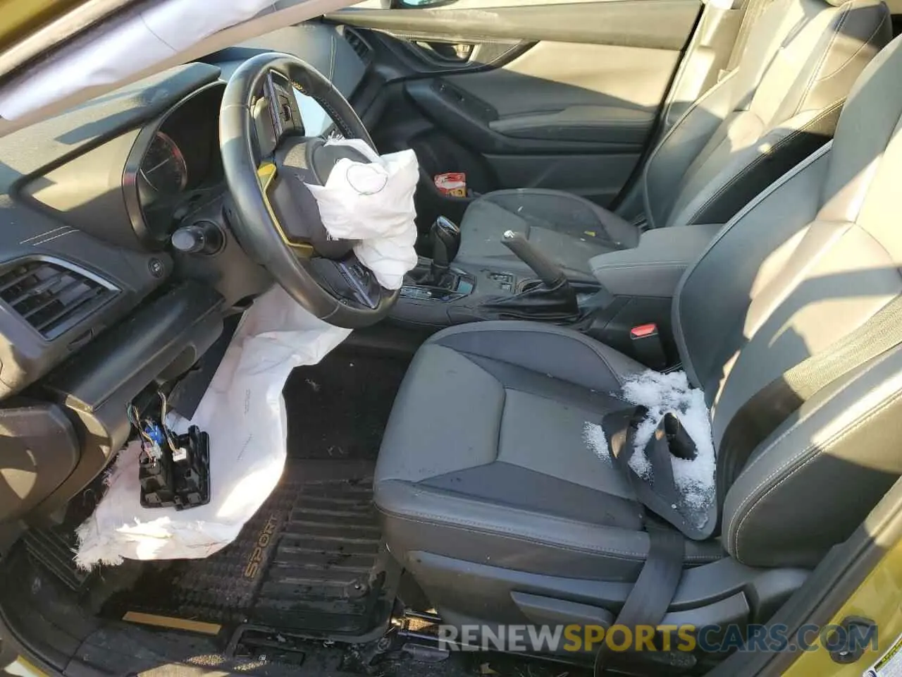 7 Photograph of a damaged car JF2GTHSC6MH285730 SUBARU CROSSTREK 2021