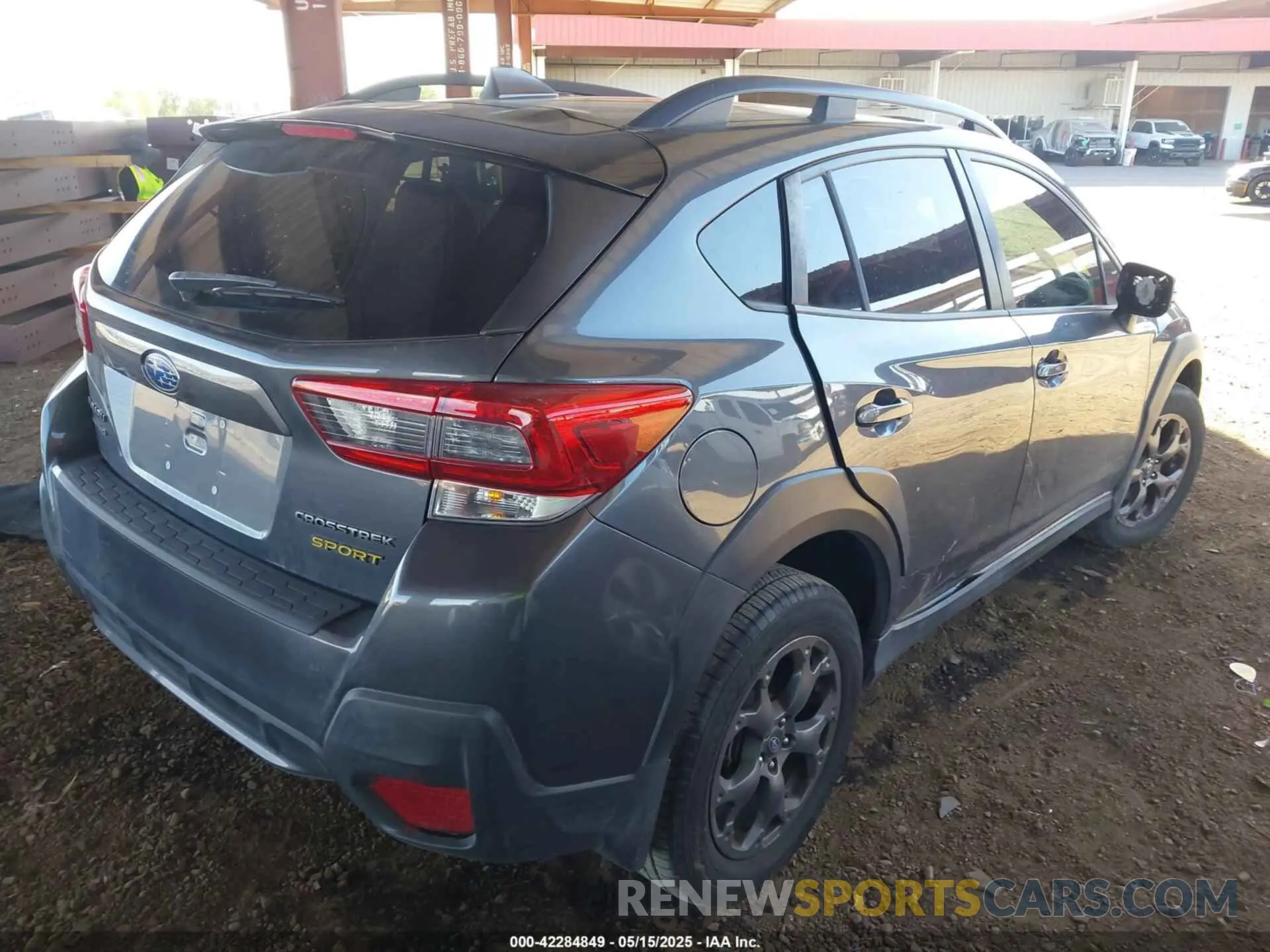 4 Фотография поврежденного автомобиля JF2GTHSC6MH300596 SUBARU CROSSTREK 2021