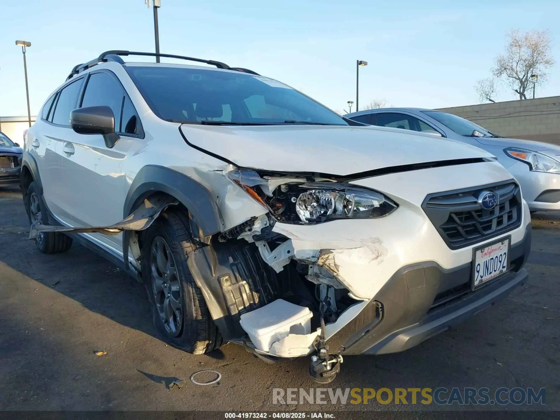 6 Фотография поврежденного автомобиля JF2GTHSC6MH395533 SUBARU CROSSTREK 2021