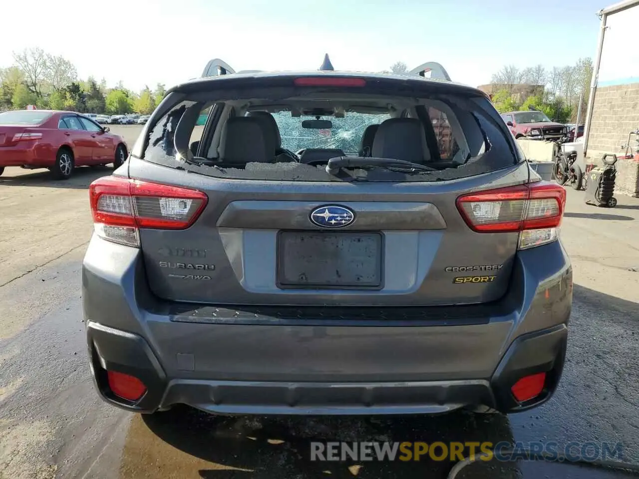 6 Photograph of a damaged car JF2GTHSC7MH259072 SUBARU CROSSTREK 2021
