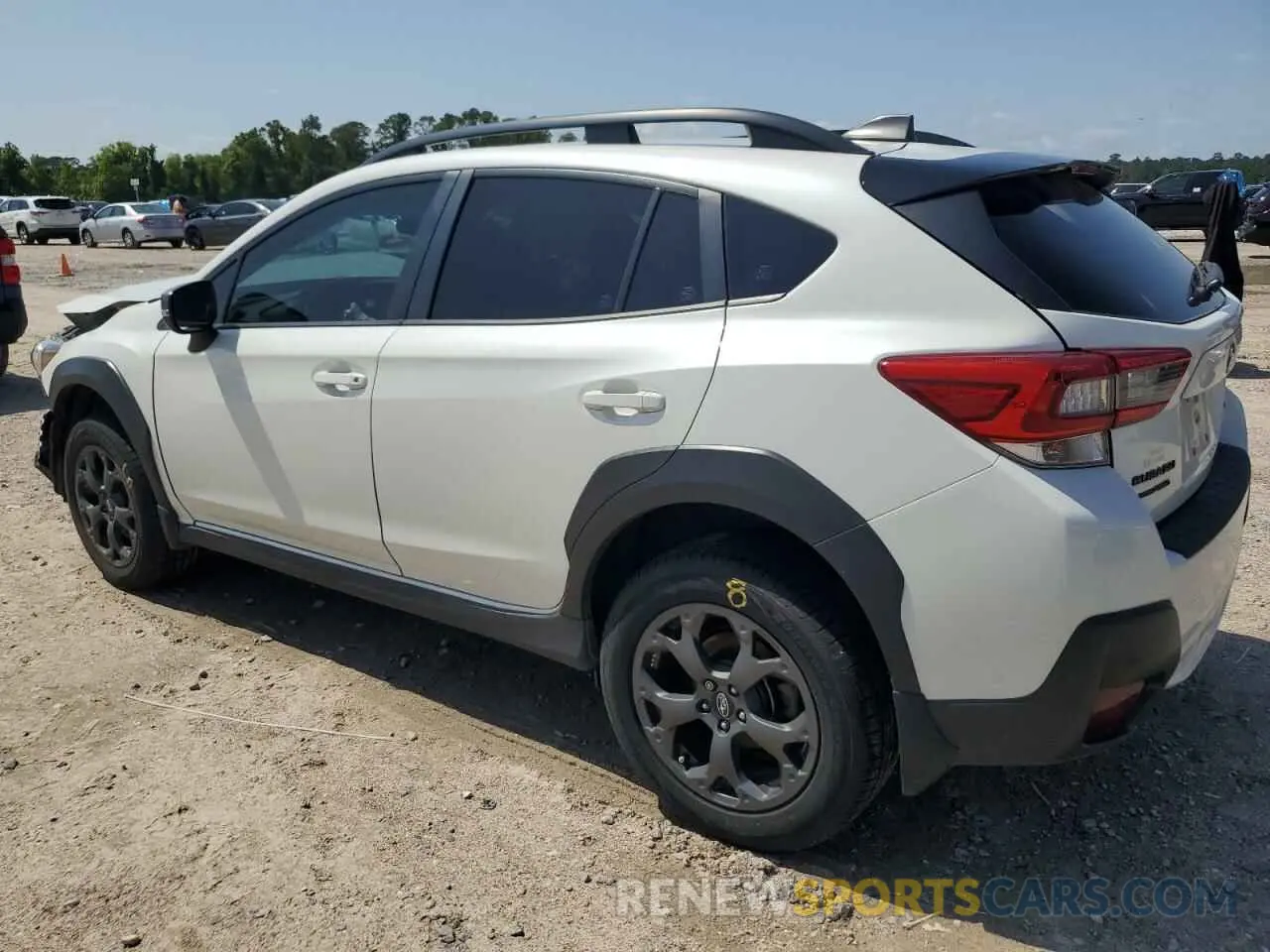 2 Photograph of a damaged car JF2GTHSC7MH373413 SUBARU CROSSTREK 2021