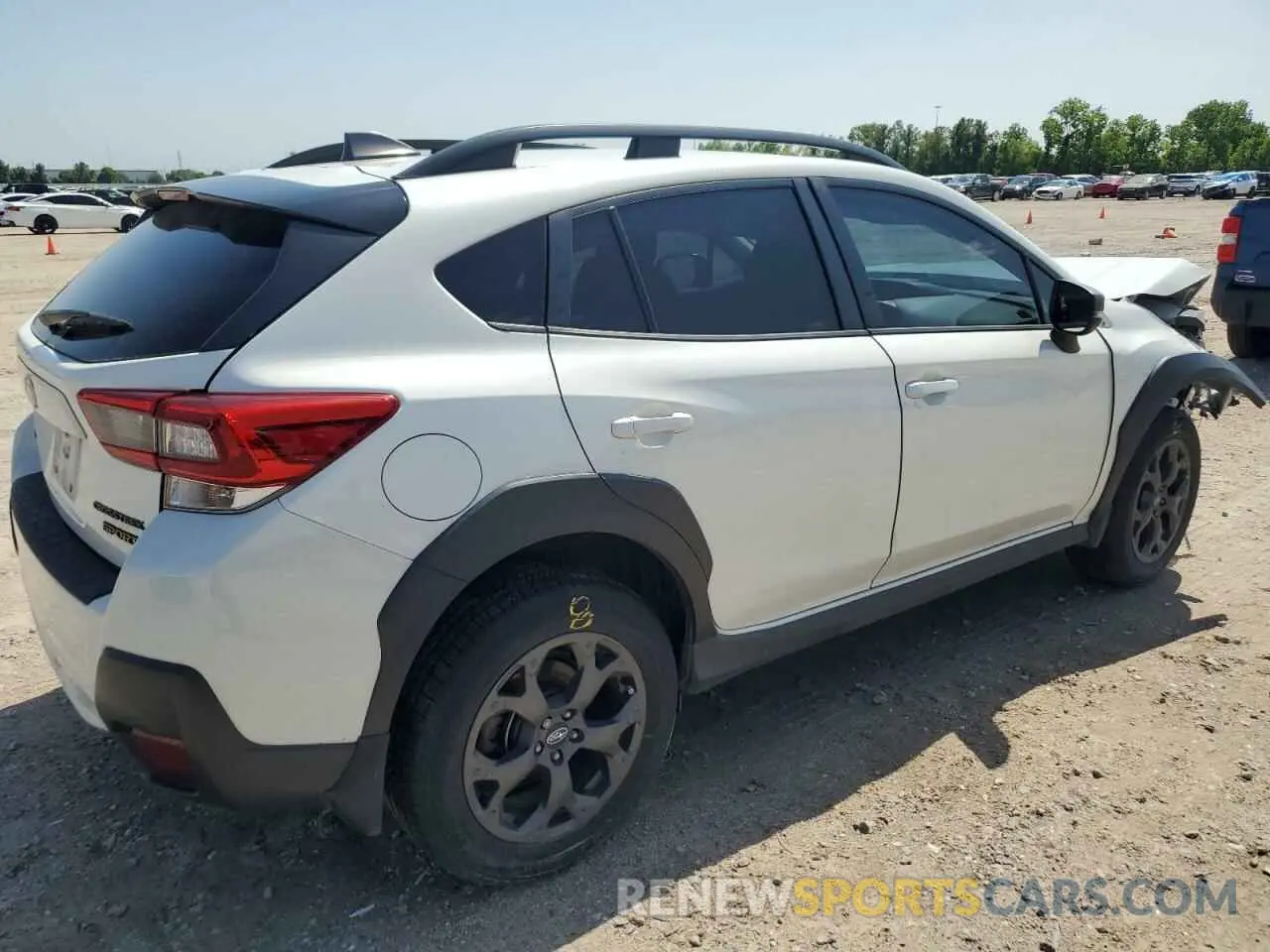 3 Photograph of a damaged car JF2GTHSC7MH373413 SUBARU CROSSTREK 2021