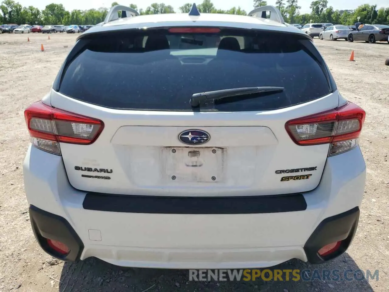 6 Photograph of a damaged car JF2GTHSC7MH373413 SUBARU CROSSTREK 2021