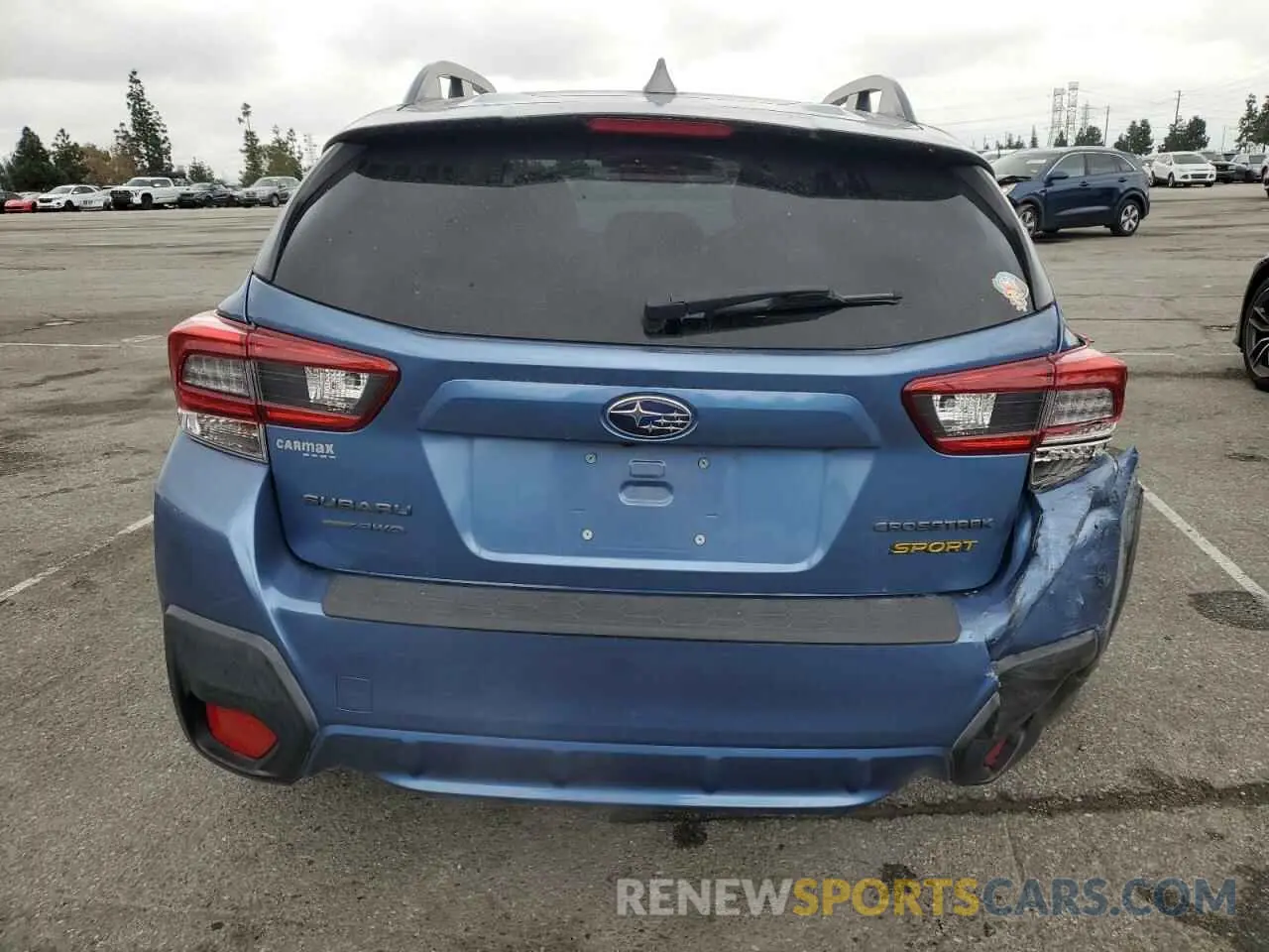 6 Photograph of a damaged car JF2GTHSC8MH238991 SUBARU CROSSTREK 2021