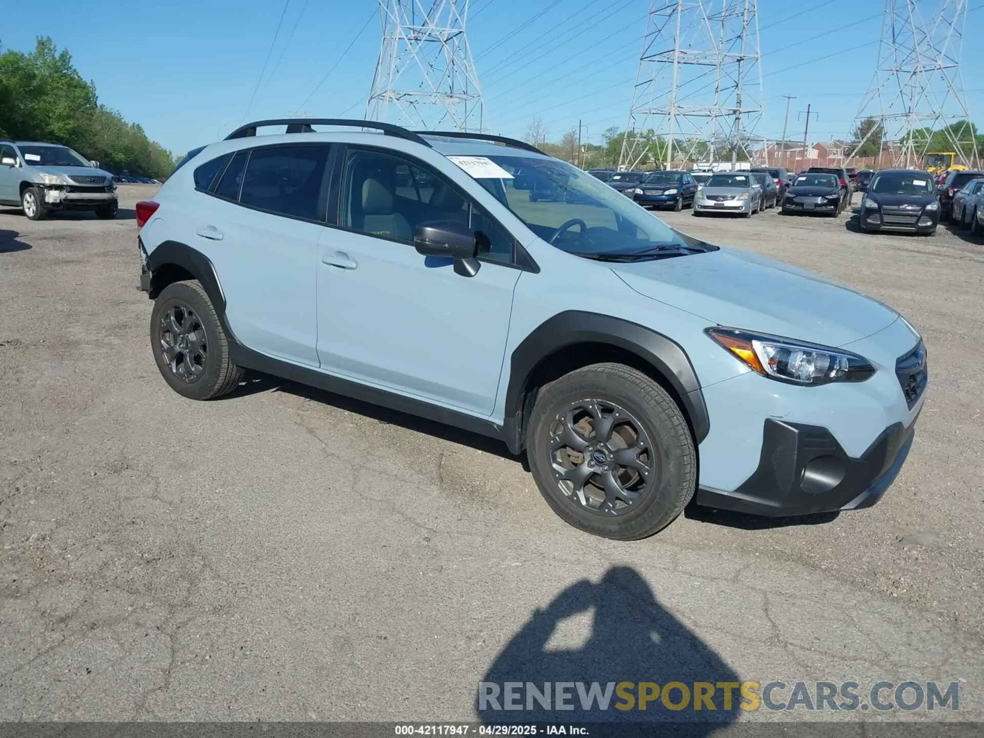 1 Фотография поврежденного автомобиля JF2GTHSC8MH244810 SUBARU CROSSTREK 2021